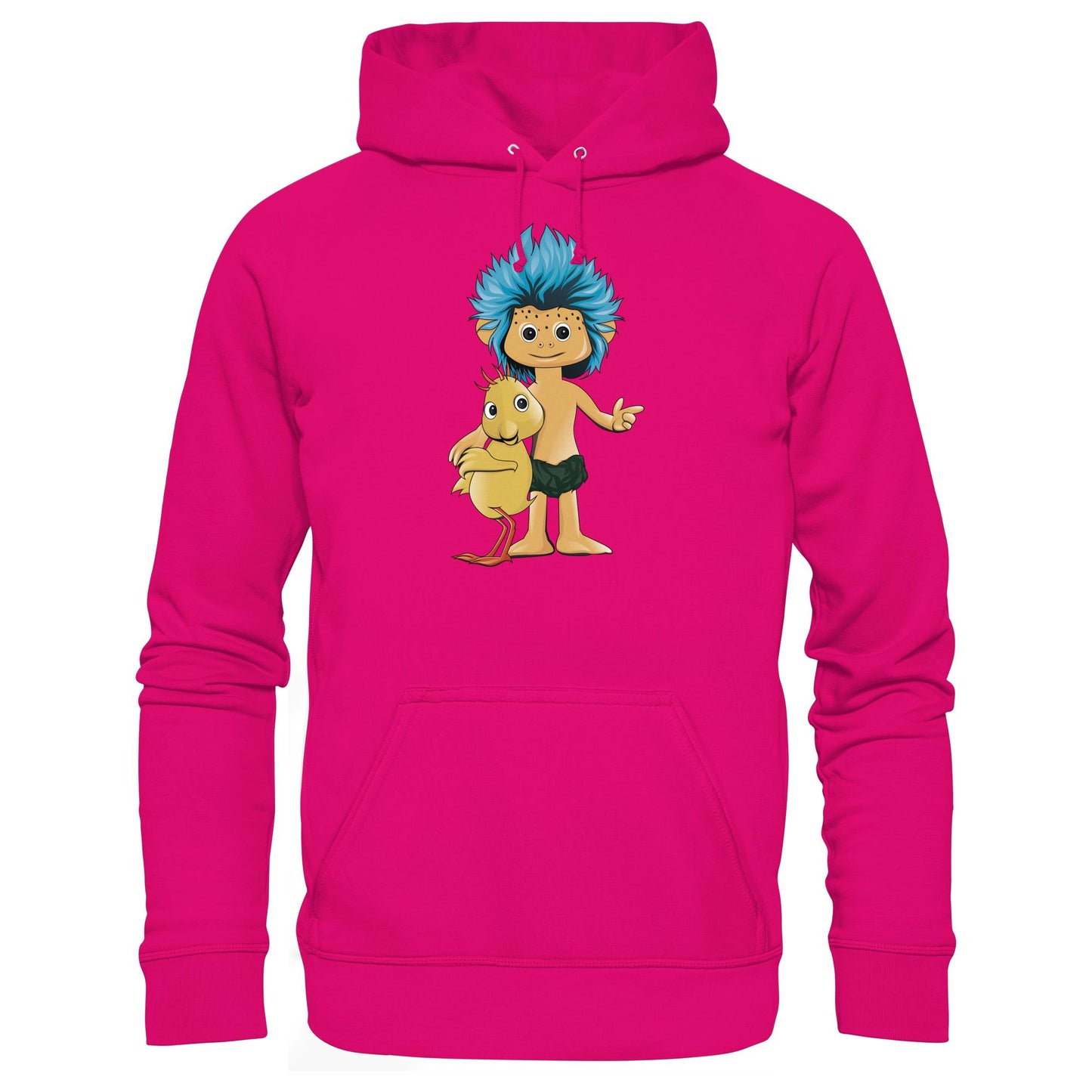 DDR Ostalgie Kapuze / Hoodie Unisex • UNSER SANDMÄNNCHEN - PLUMPS & KÜKEN