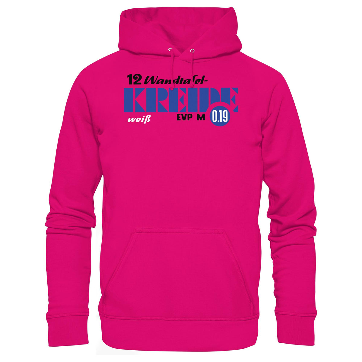 DDR Ostalgie Kapuze / Hoodie Unisex • WANDTAFELKREIDE WEISS