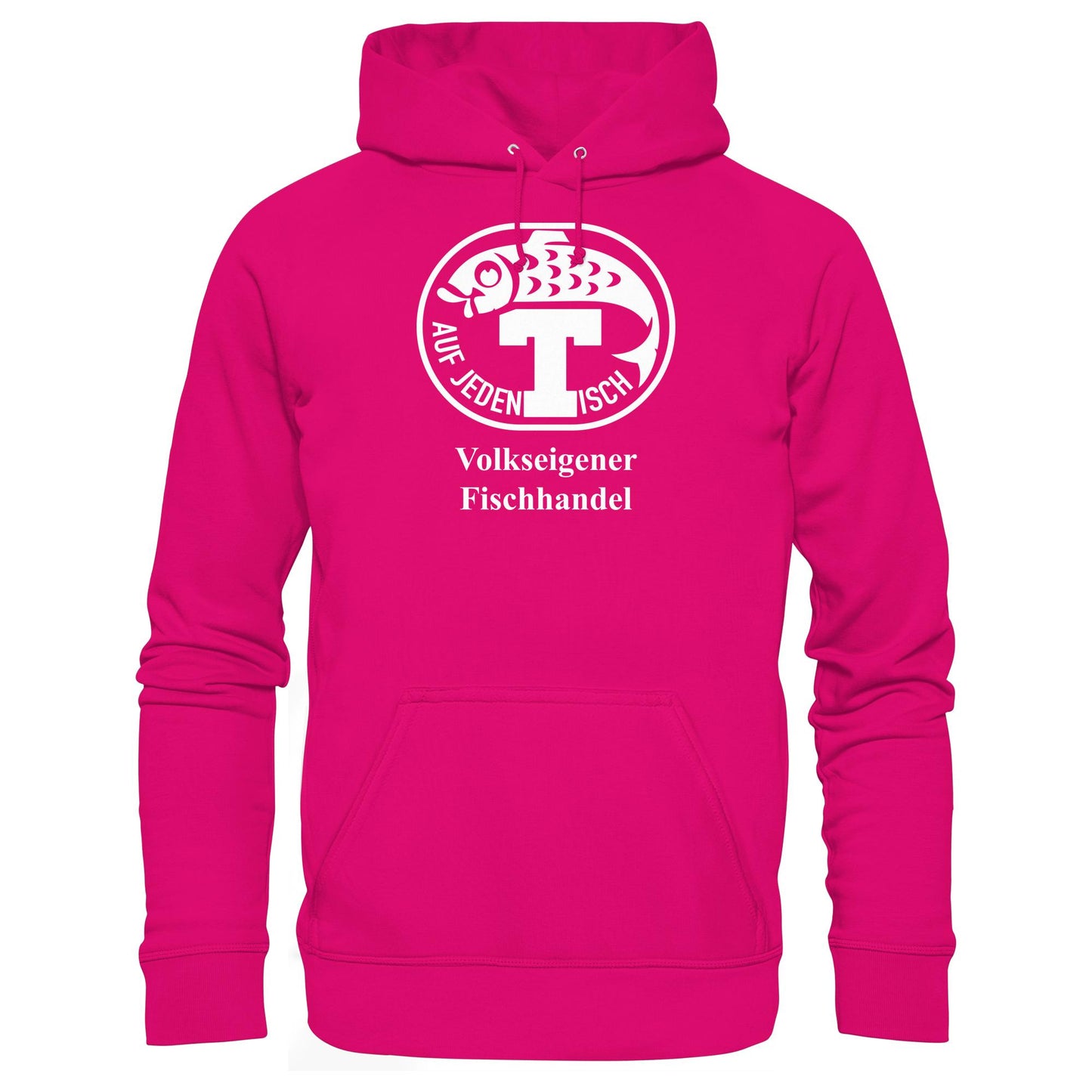 DDR Ostalgie Kapuze / Hoodie Unisex • VEB VOLKSEIGENER FISCHHANDEL