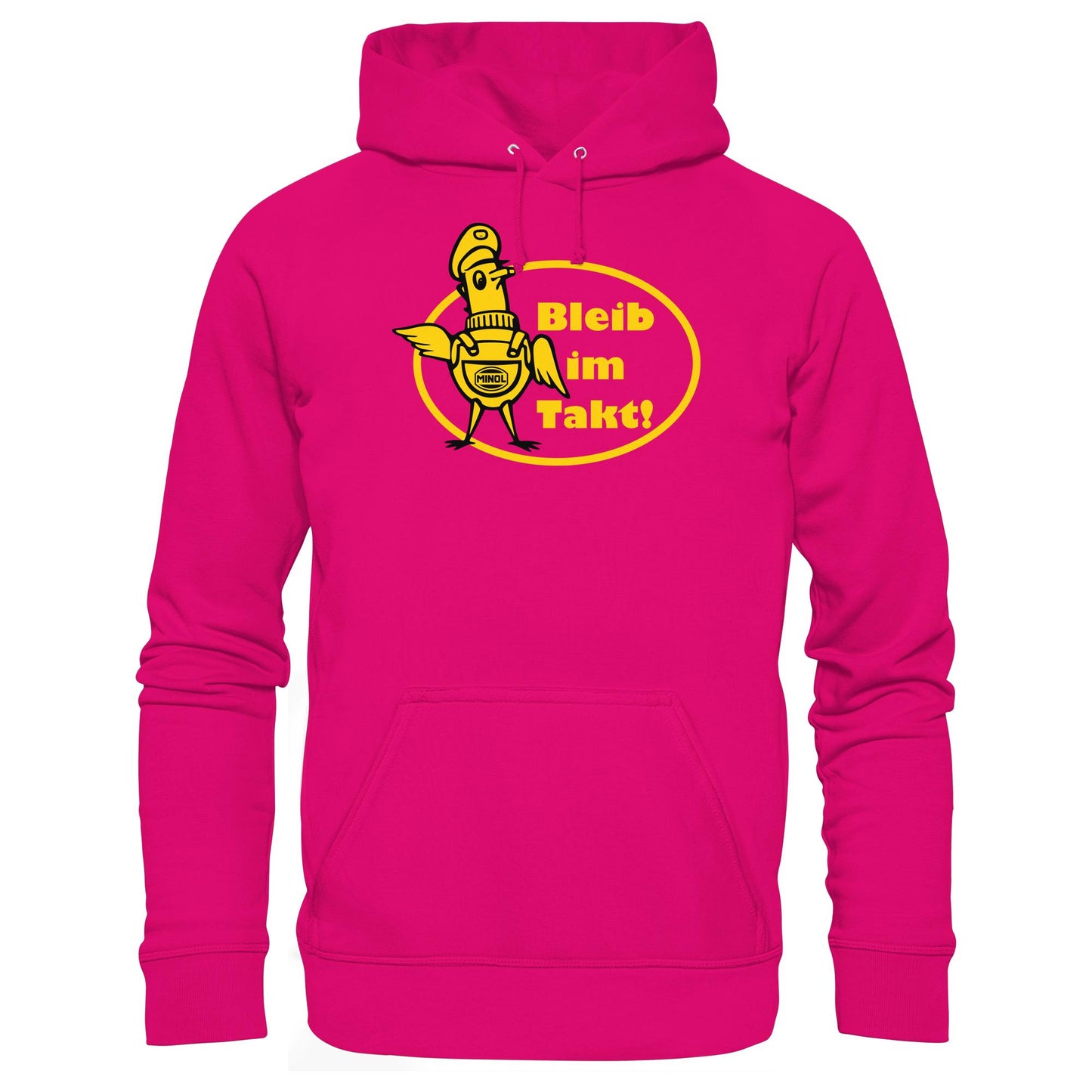 DDR Ostalgie Kapuze / Hoodie Unisex • MINOL - BLEIB IM TAKT