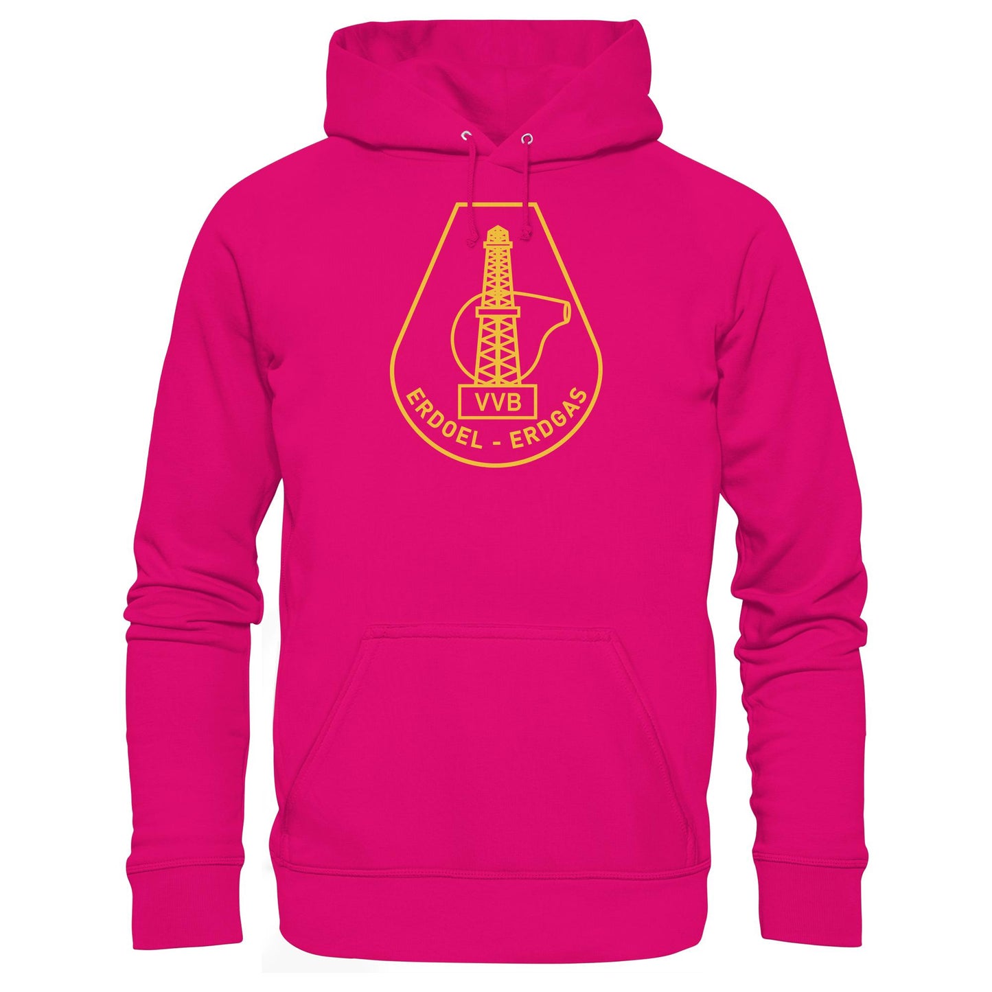DDR Ostalgie Kapuze / Hoodie Unisex • VVB ERDOEL-ERDGAS