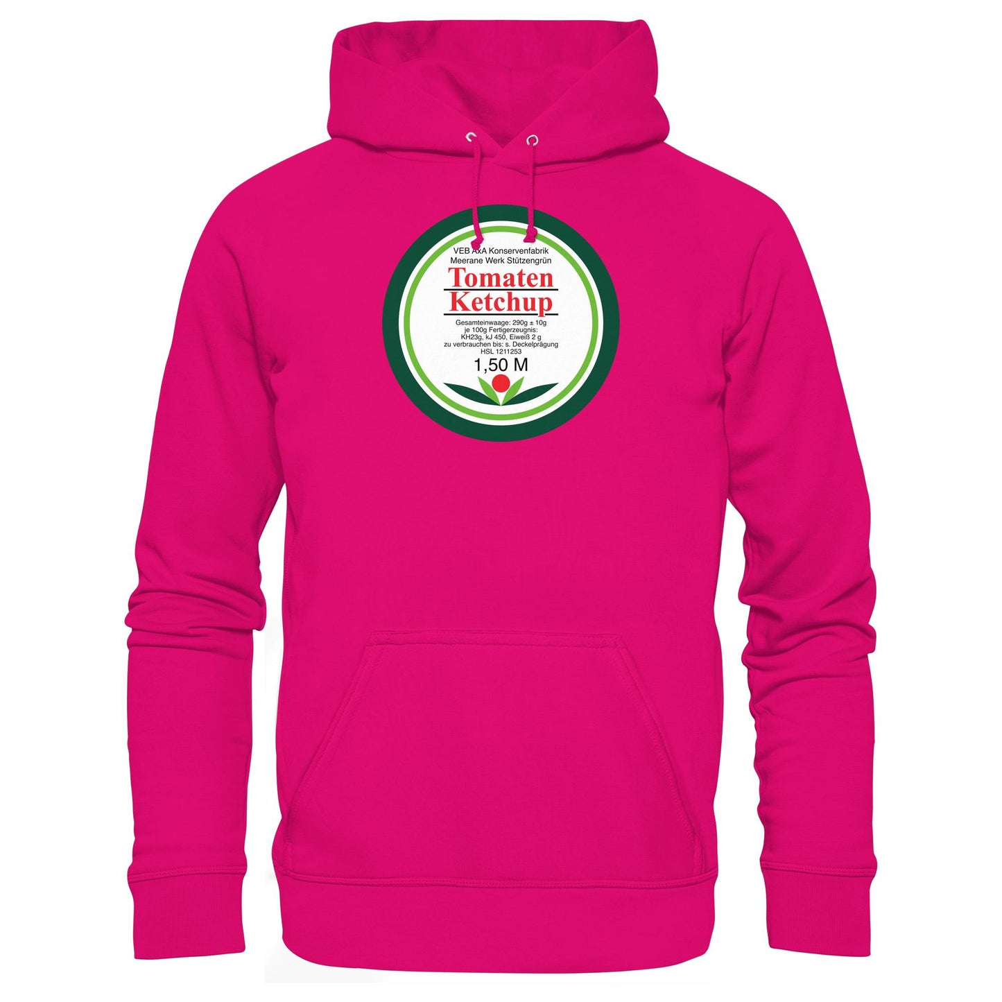 DDR Ostalgie Kapuze / Hoodie Unisex • VEB AXA KONSERVEN MEERANE - TOMATEN-KETCHUP