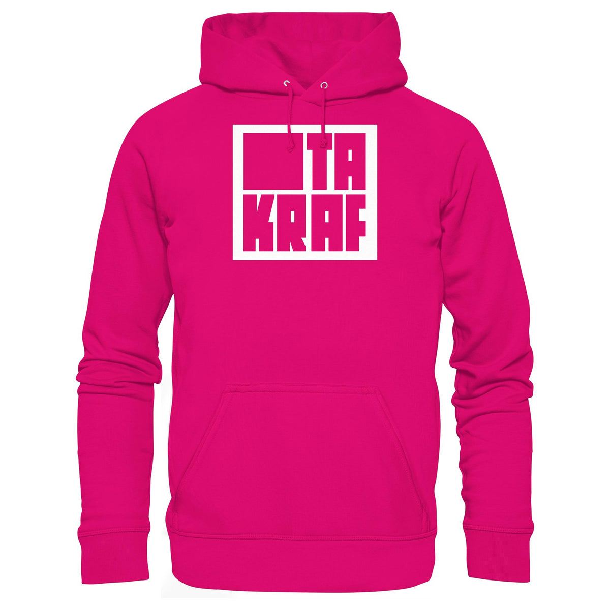 DDR Ostalgie Kapuze / Hoodie Unisex • KOMBINAT TAKRAF - WEISS