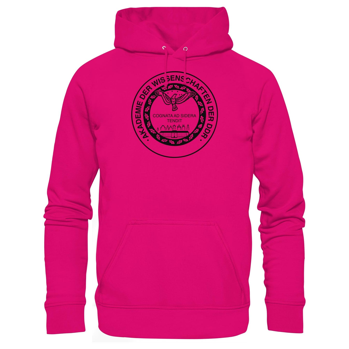 DDR Ostalgie Kapuze / Hoodie Unisex • AKADEMIE DER WISSENSCHAFTEN DER DDR