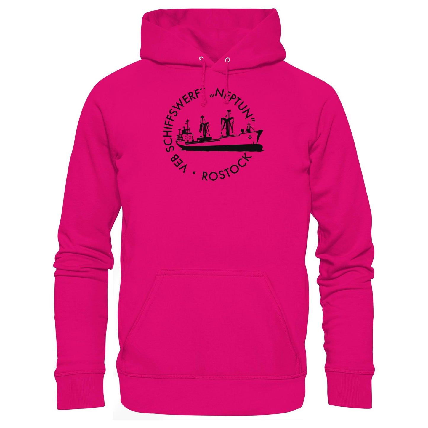 DDR Ostalgie Kapuze / Hoodie Unisex • VEB SCHIFFSWERFT NEPTUN ROSTOCK