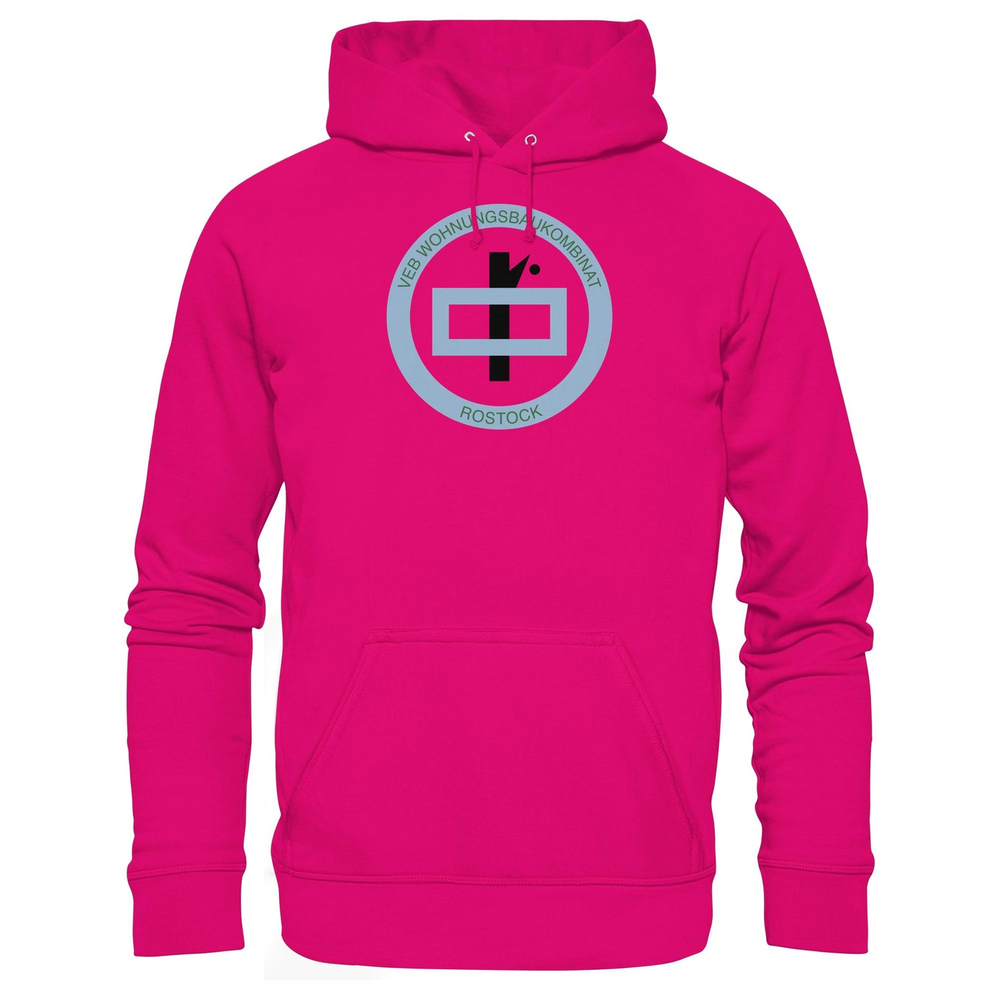 DDR Ostalgie Kapuze / Hoodie Unisex • VEB WOHNUNGSBAUKOMBINAT ROSTOCK