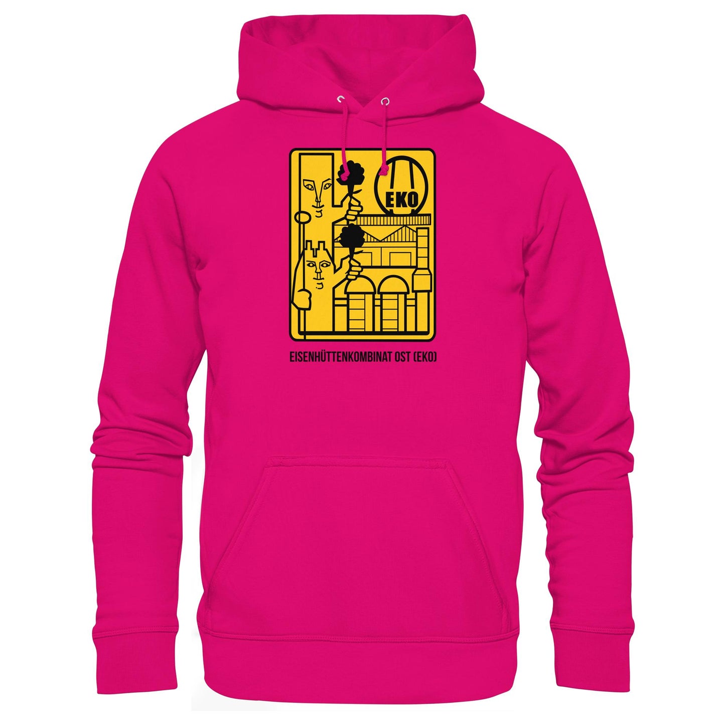 DDR Ostalgie Kapuze / Hoodie Unisex • EISENHÜTTENKOMBINAT OST (EKO)