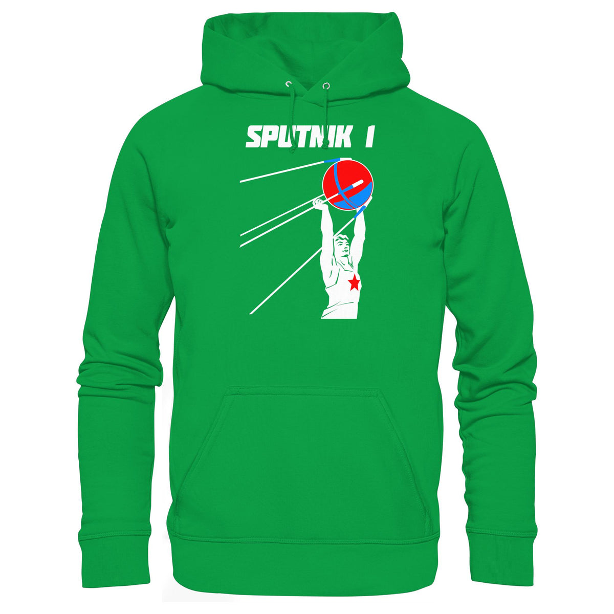 DDR Ostalgie Kapuze / Hoodie Unisex • SPUTNIK 1