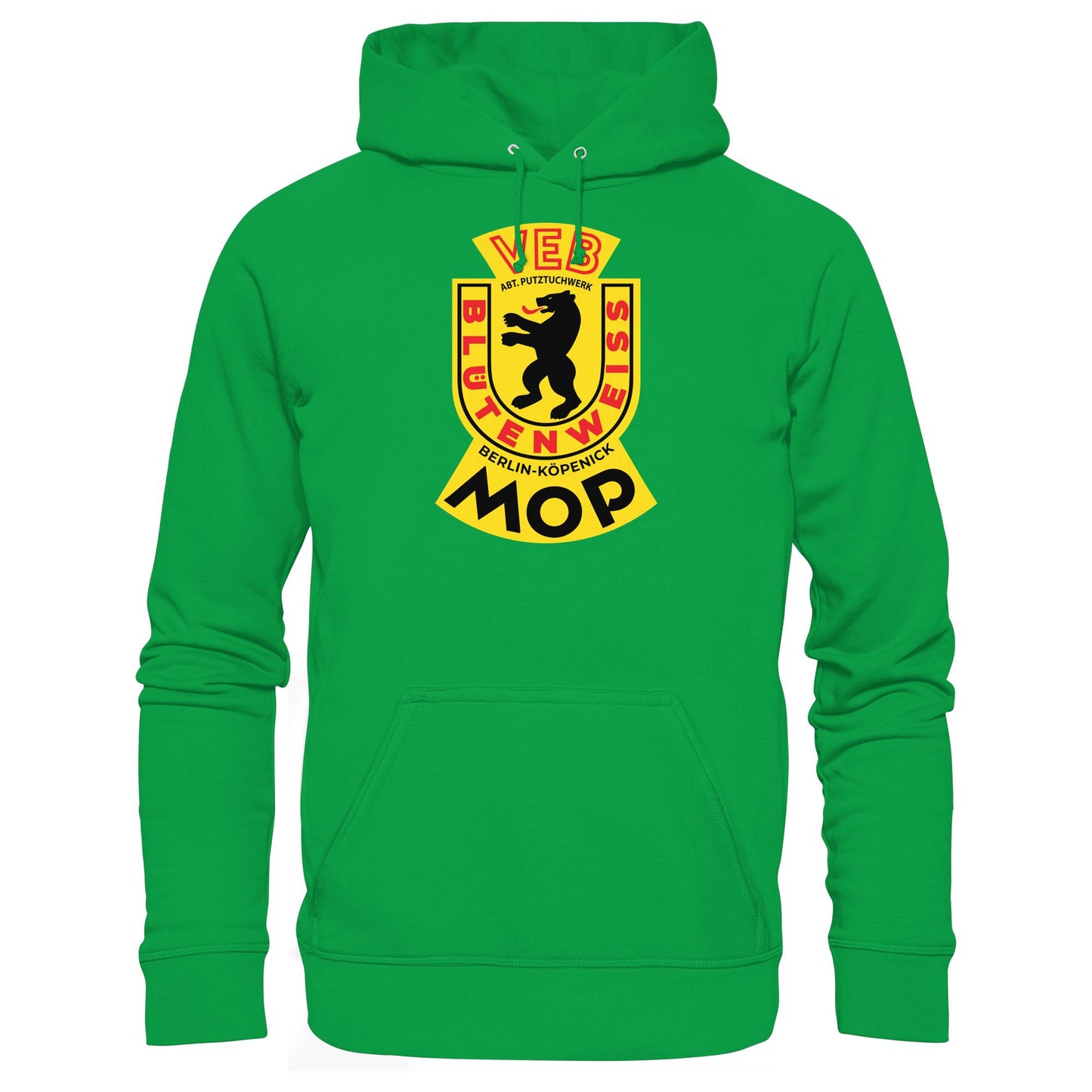 DDR Ostalgie Kapuze / Hoodie Unisex • VEB PUTZTUCHWERK BERLIN-KÖPENICK