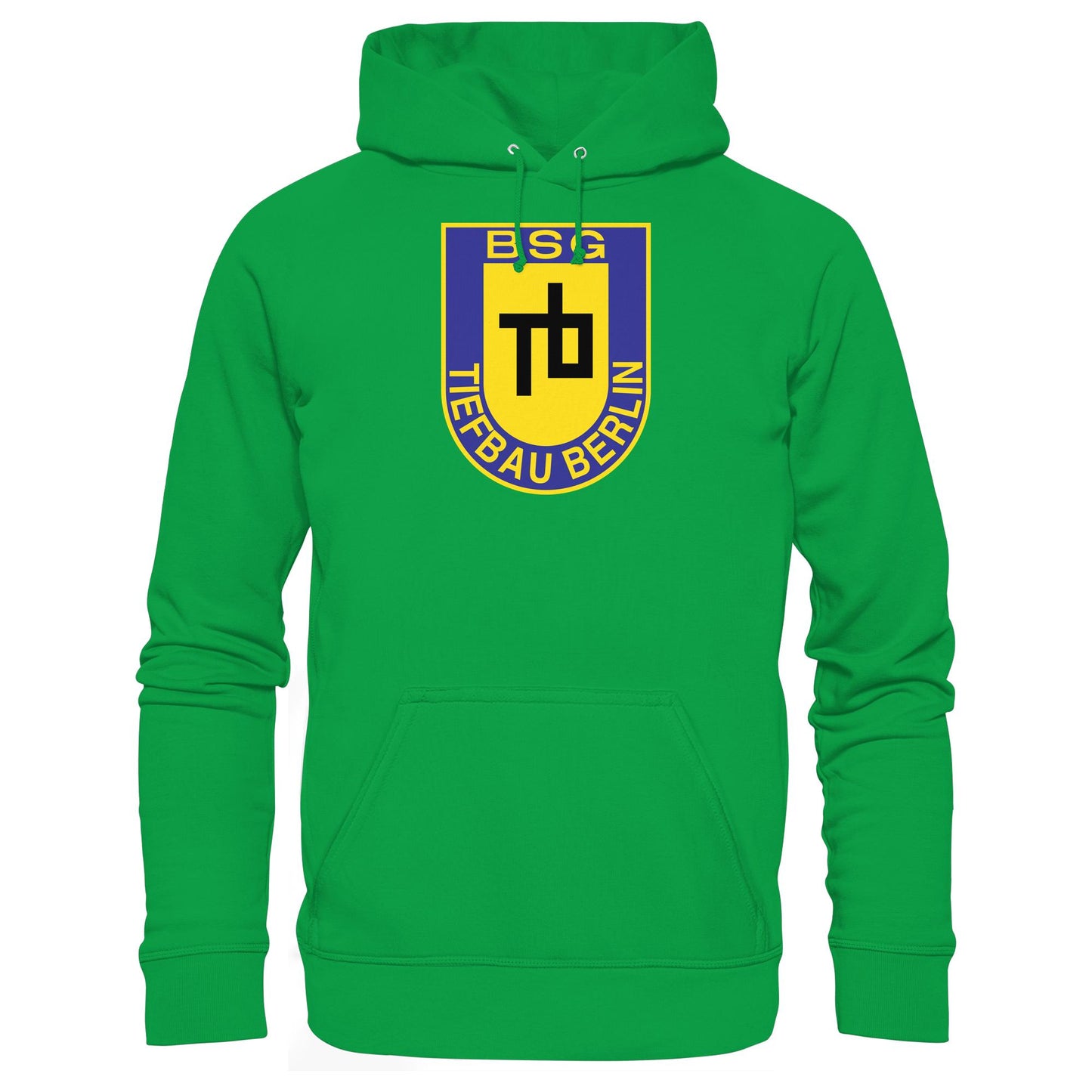 DDR Ostalgie Kapuze / Hoodie Unisex • BSG TB TIEFBAU BERLIN
