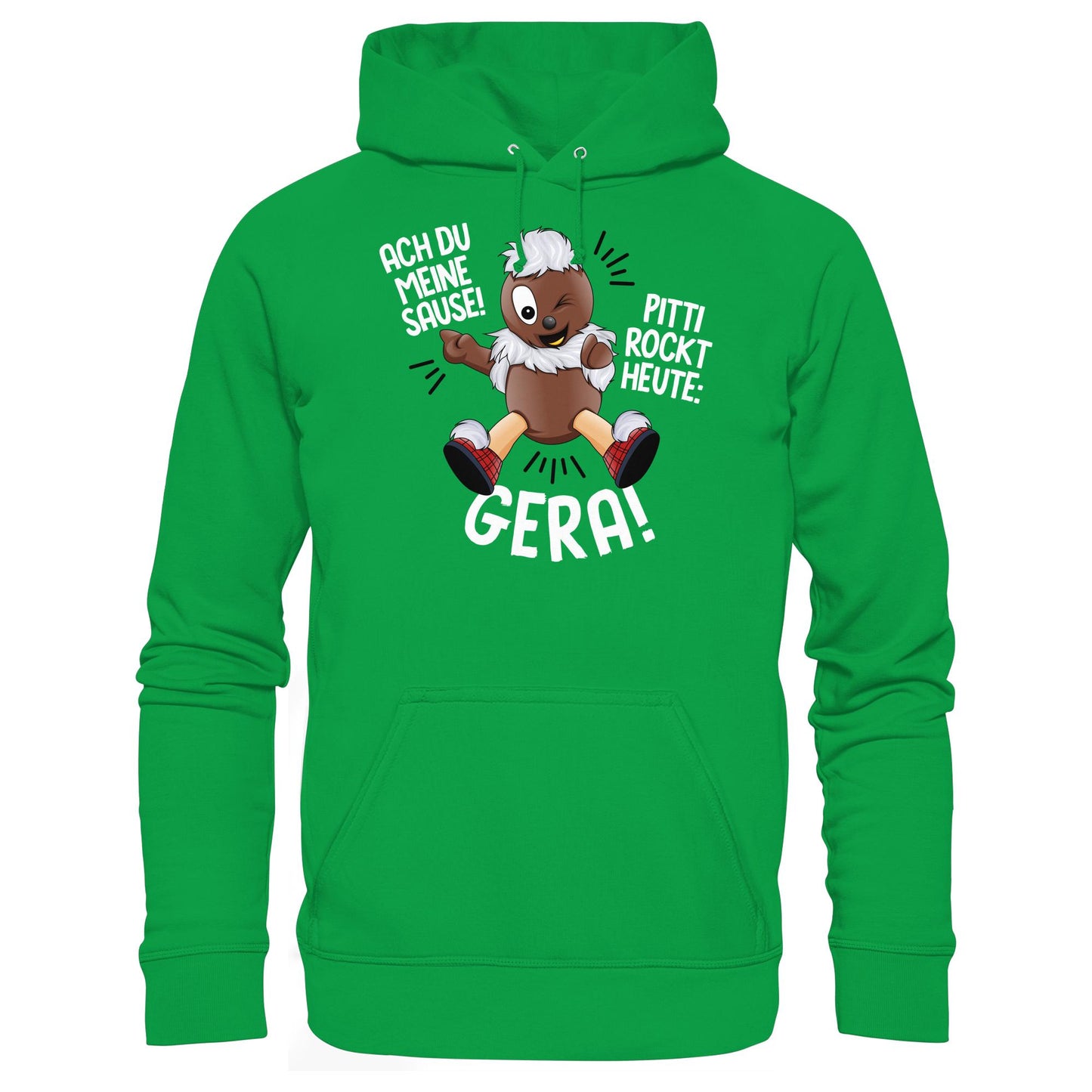 PITTI STADT-NICKI (KAPUZENPULLI) • PITTI ROCKT HEUTE GERA!