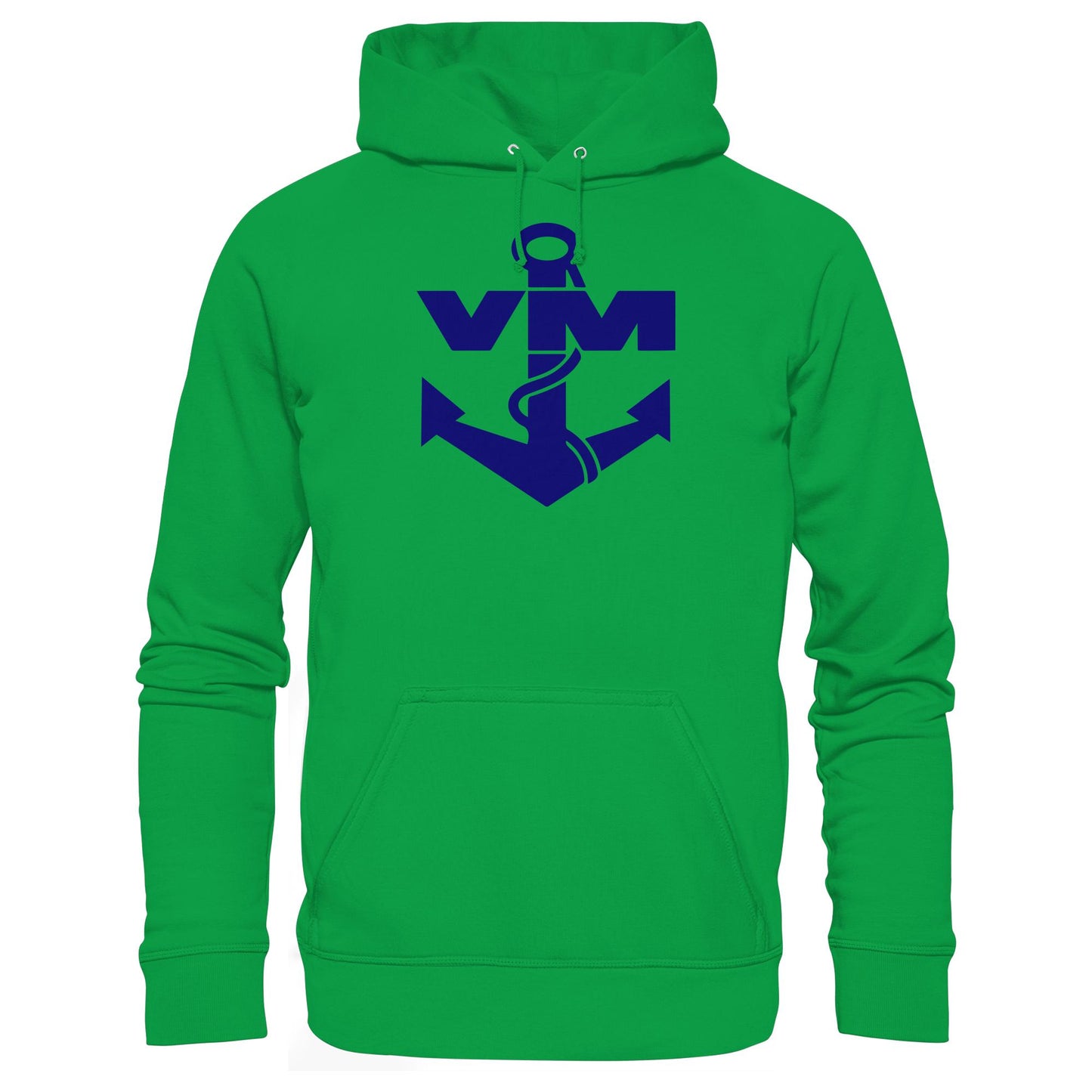 DDR Ostalgie Kapuze / Hoodie Unisex • NVA EMBLEM - VOLKSMARINE SEESTREITKRÄFTE - BRUST