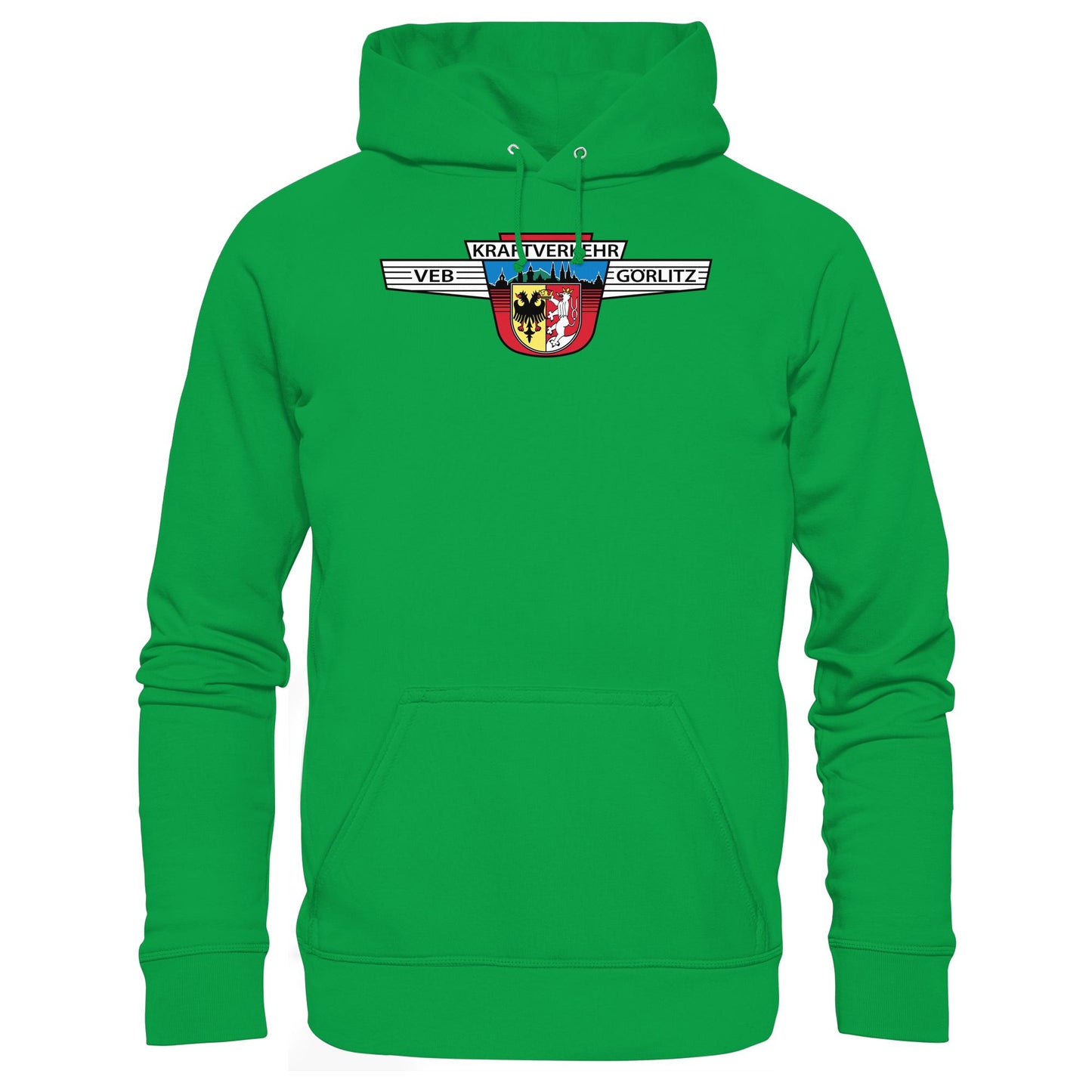 DDR Ostalgie Kapuze / Hoodie Unisex • VEB KRAFTVERKEHR GÖRLITZ