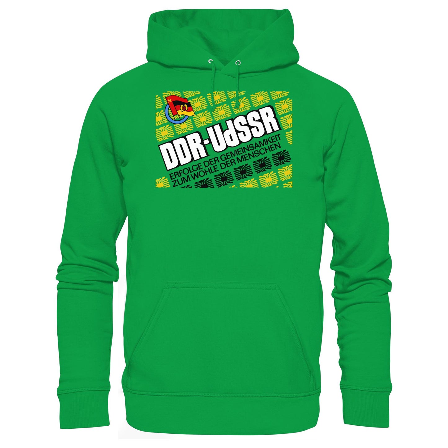 DDR Ostalgie Kapuze / Hoodie Unisex • DDR - UDSSR: ERFOLGE DER GEMEINSAMKEIT