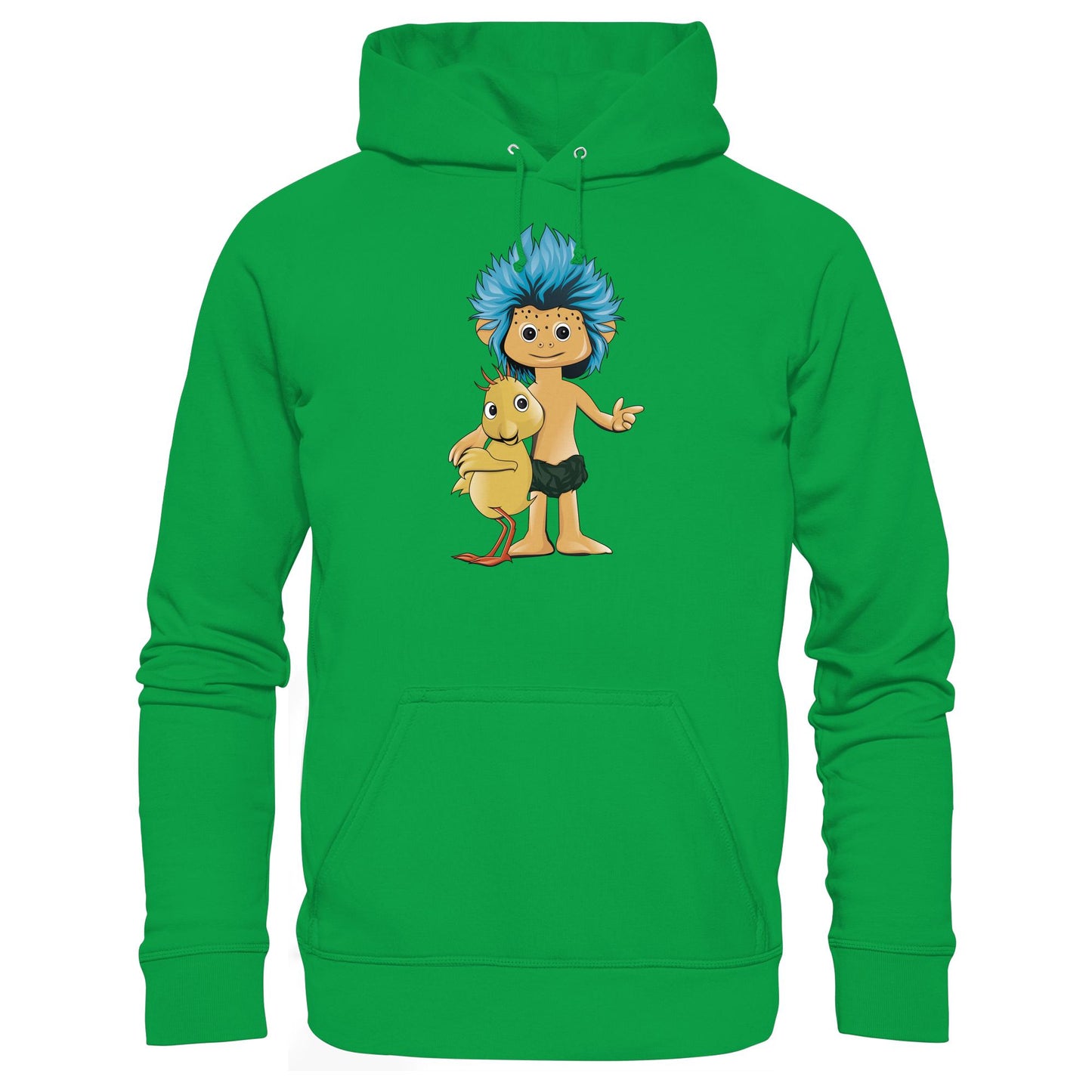 DDR Ostalgie Kapuze / Hoodie Unisex • UNSER SANDMÄNNCHEN - PLUMPS & KÜKEN