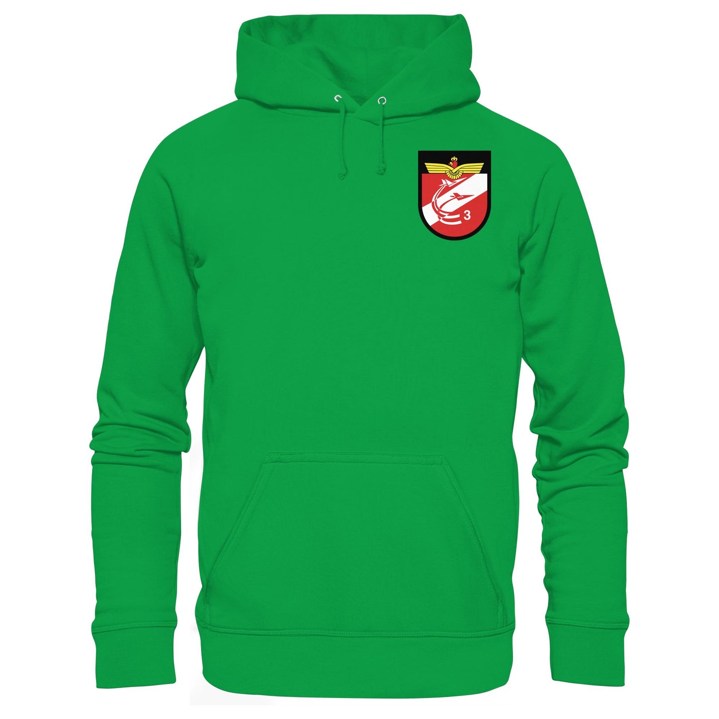 DDR Ostalgie Kapuze / Hoodie Unisex • NVA EMBLEM - JAGDGESCHWADER 3