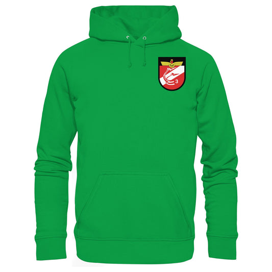 DDR Ostalgie Kapuze / Hoodie Unisex • NVA EMBLEM - JAGDGESCHWADER 3