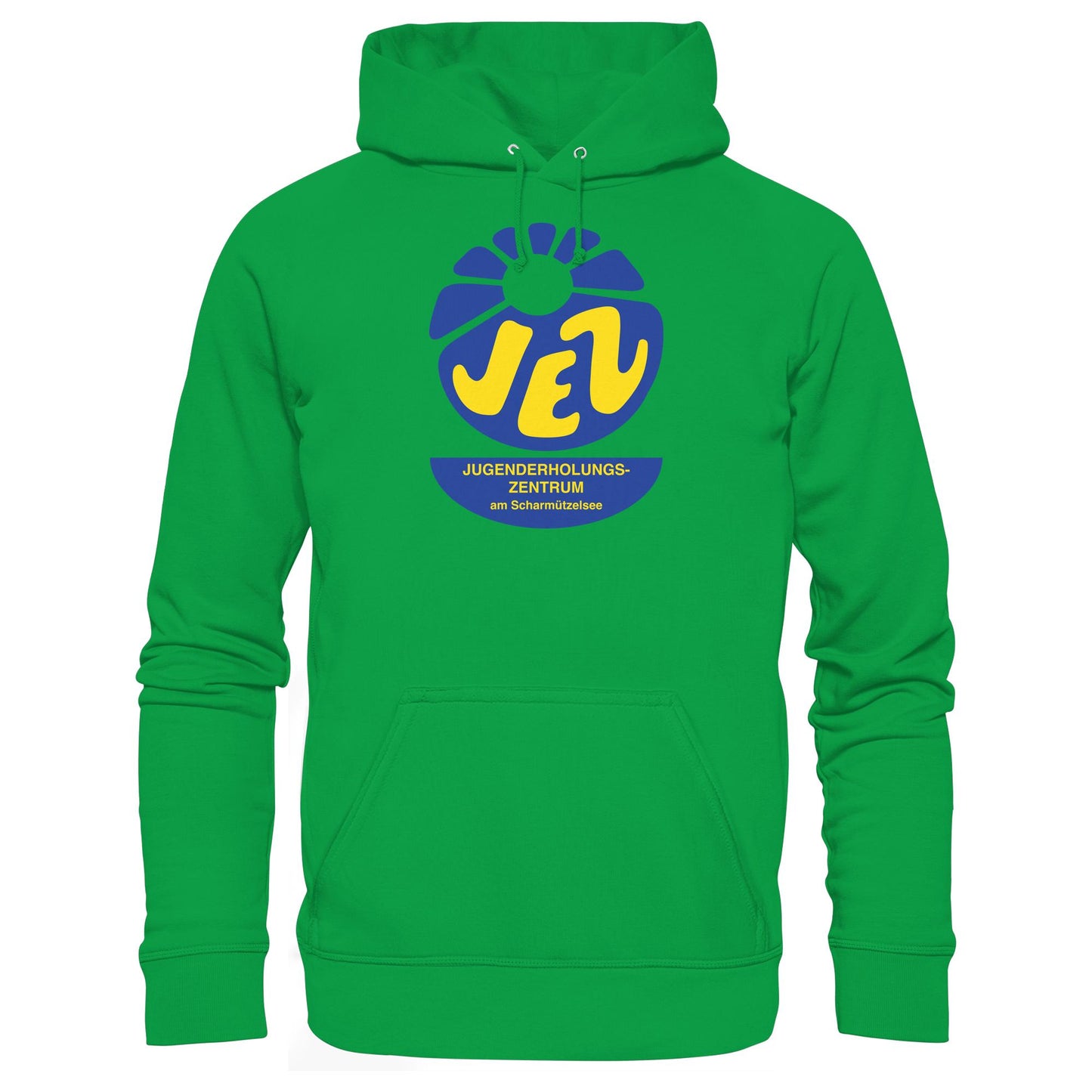 DDR Ostalgie Kapuze / Hoodie Unisex • JEZ - JUGENDERHOLUNGSZENTRUM SCHARMÜTZELSEE