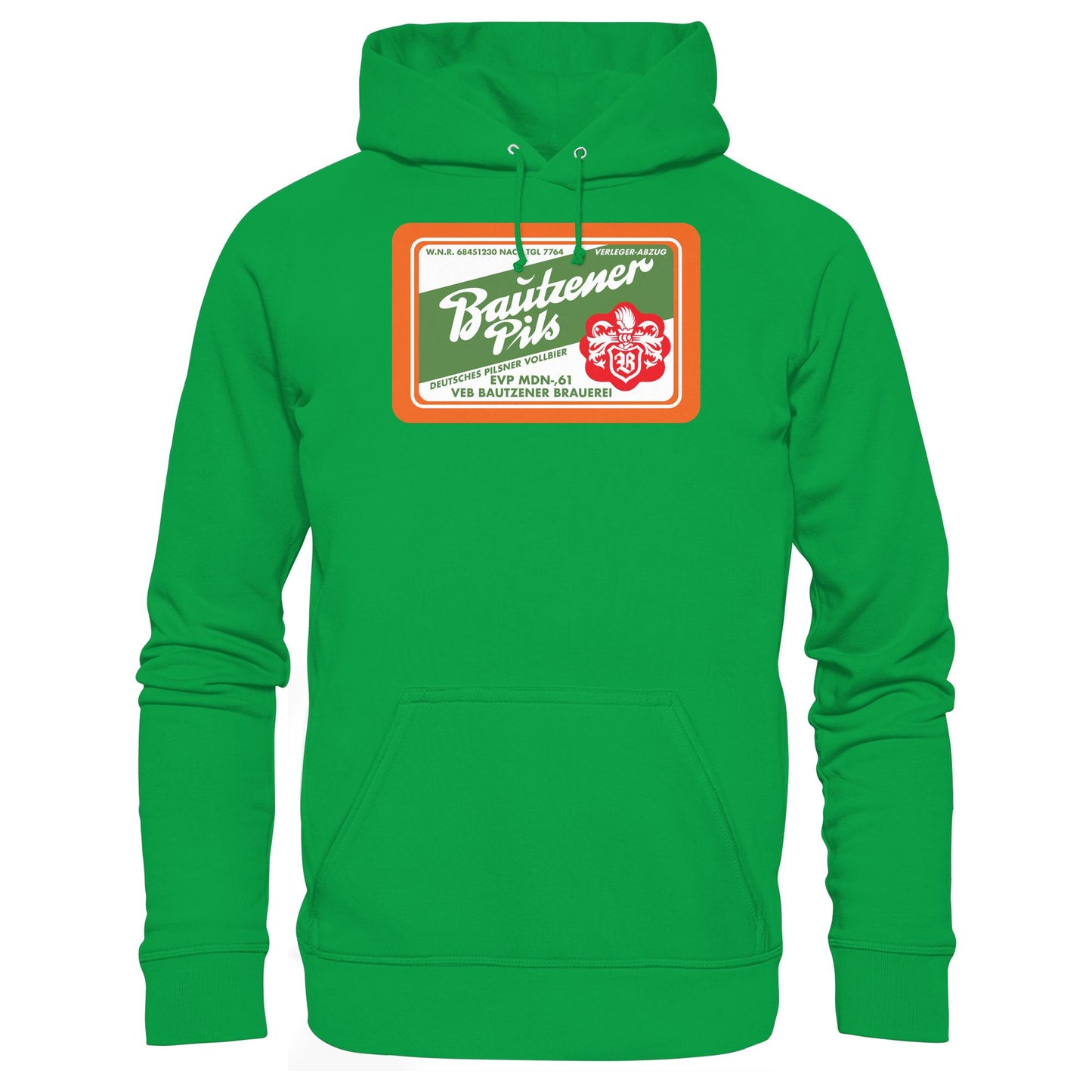 DDR Ostalgie Kapuze / Hoodie Unisex • VEB BAUTZENER BRAUEREI