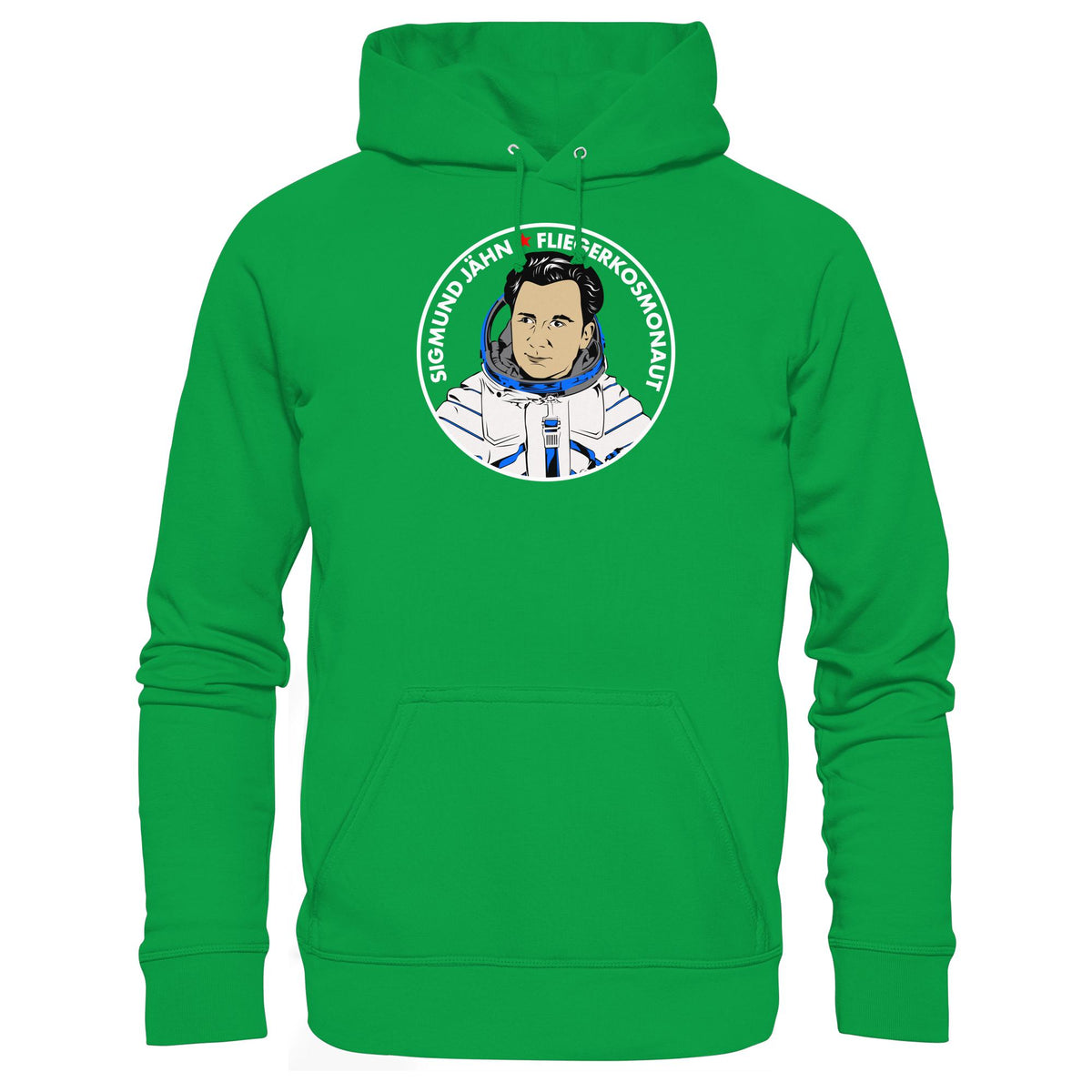 DDR Ostalgie Kapuze / Hoodie Unisex • SIGMUND JÄHN - DUNKEL