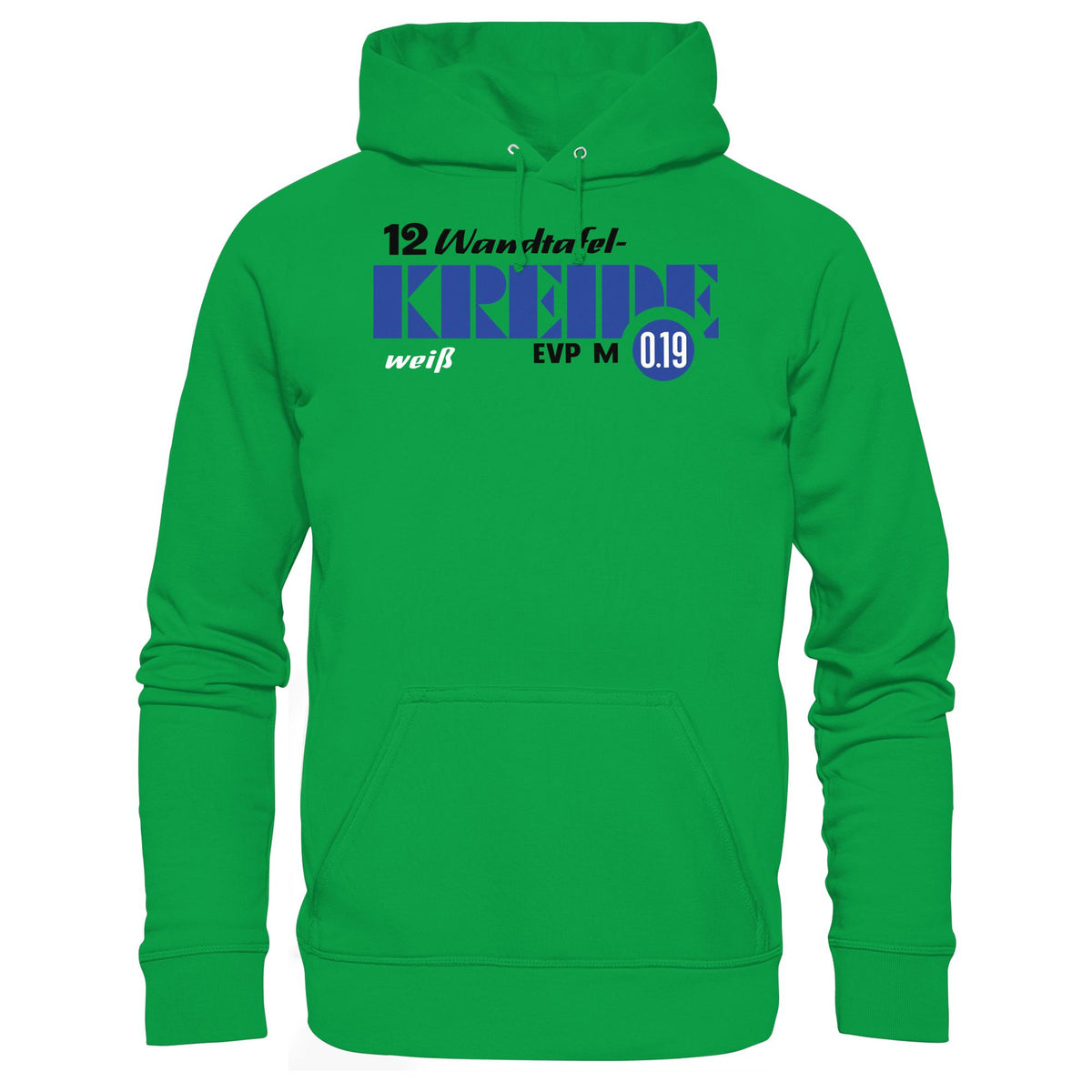 DDR Ostalgie Kapuze / Hoodie Unisex • WANDTAFELKREIDE WEISS
