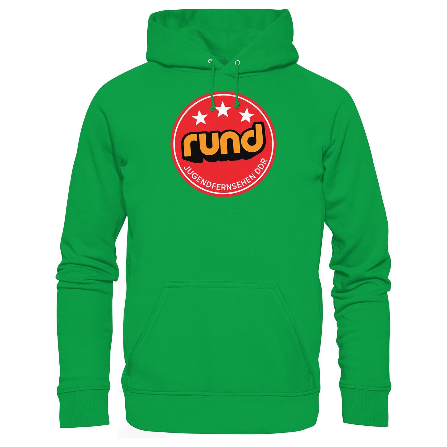 DDR Ostalgie Kapuze / Hoodie Unisex • RUND - JUGENDFERNSEHEN DDR