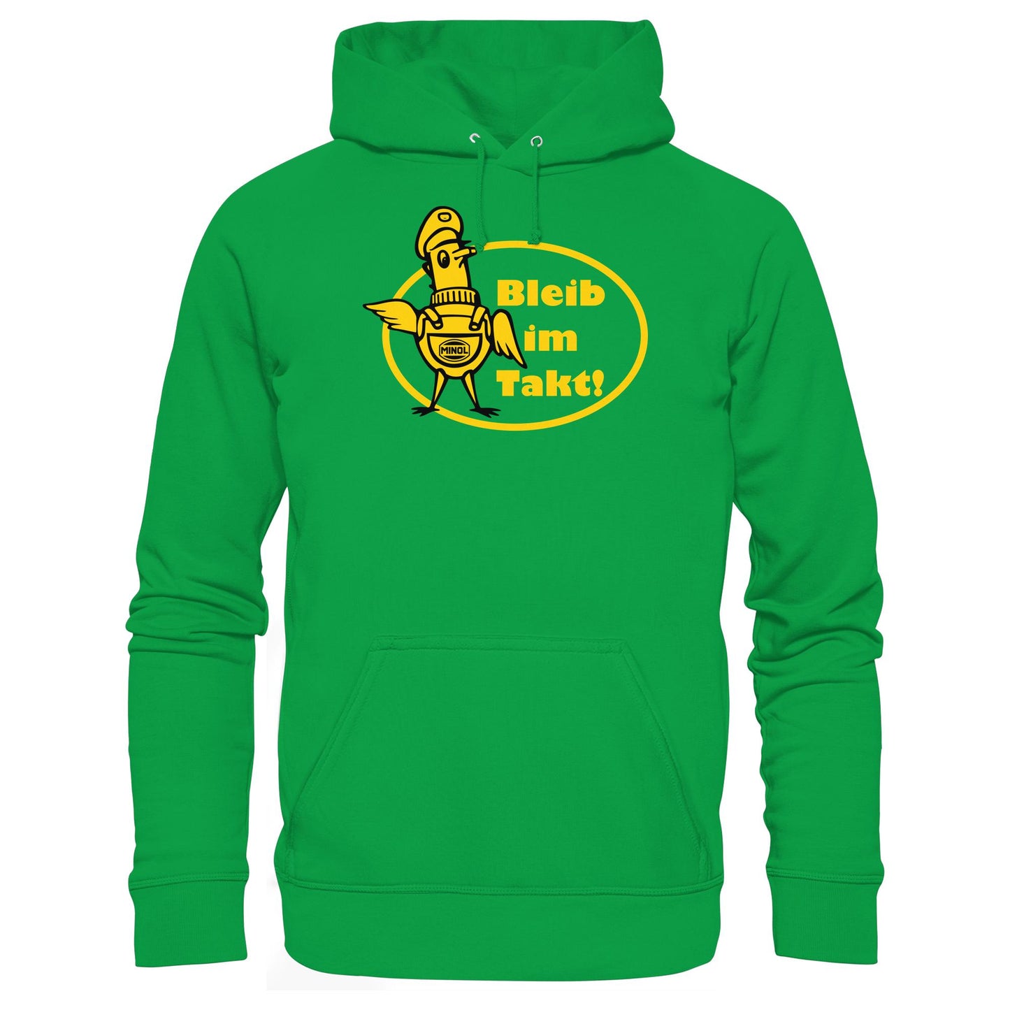 DDR Ostalgie Kapuze / Hoodie Unisex • MINOL - BLEIB IM TAKT