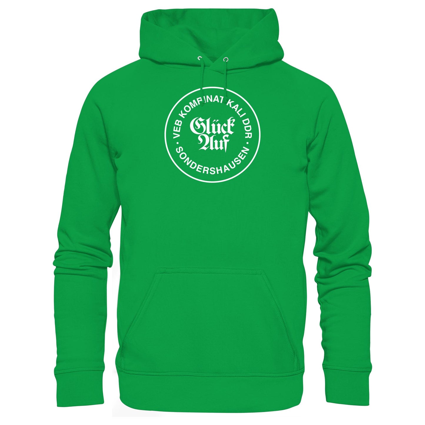 DDR Ostalgie Kapuze / Hoodie Unisex •  VEB KOMBINAT KALI SONDERSHAUSEN