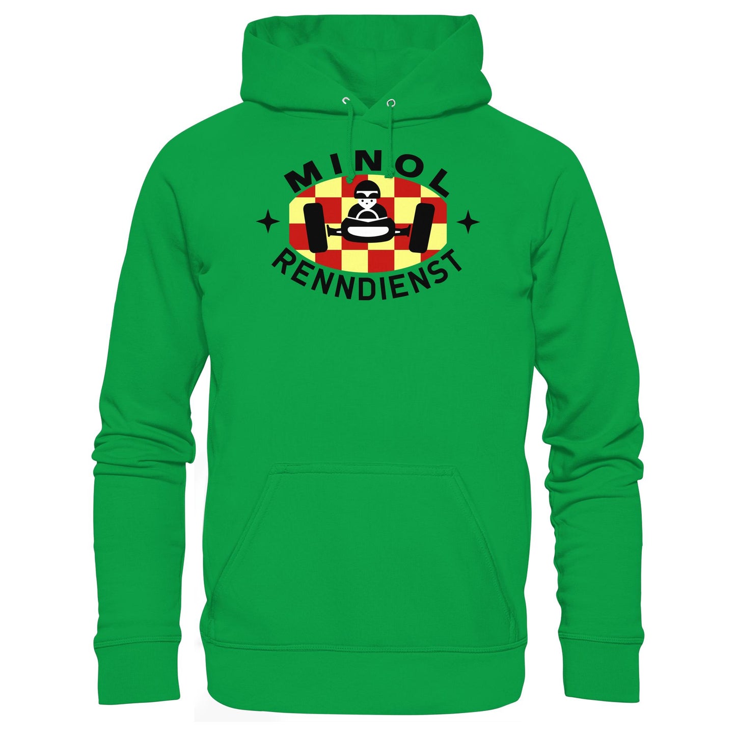 DDR Ostalgie Kapuze / Hoodie Unisex • MINOL RENNDIENST