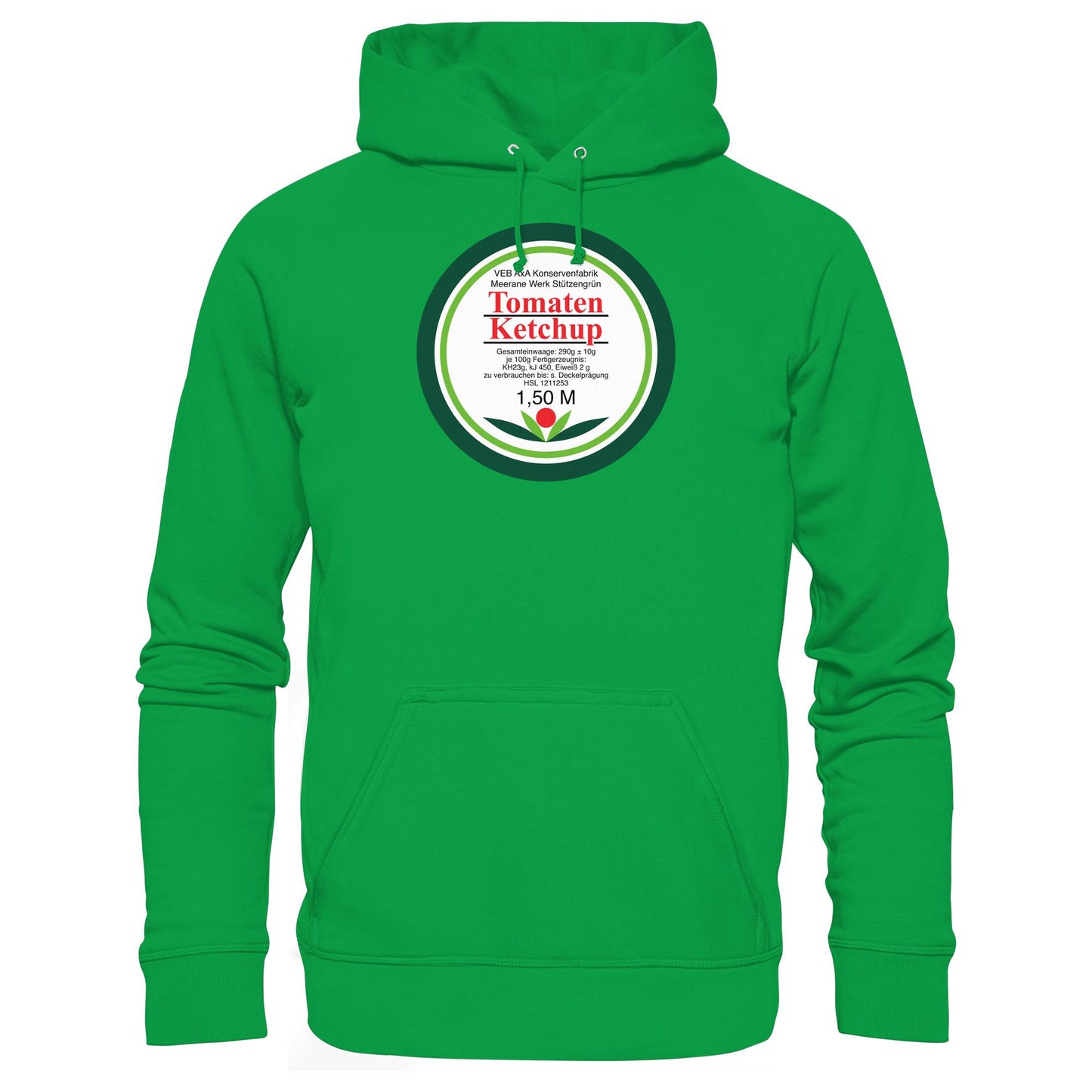DDR Ostalgie Kapuze / Hoodie Unisex • VEB AXA KONSERVEN MEERANE - TOMATEN-KETCHUP