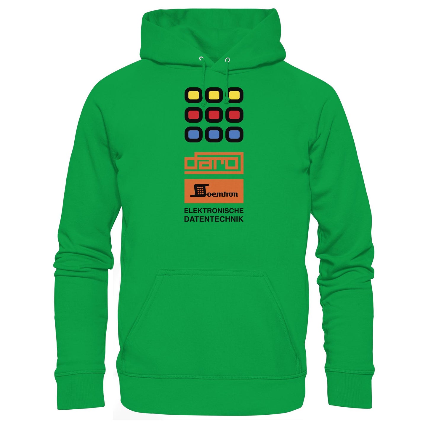 DDR Ostalgie Kapuze / Hoodie Unisex • DARO - ELEKTRONISCHE DATENTECHNIK DDR
