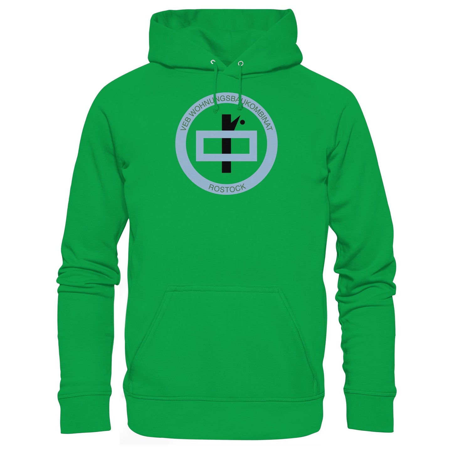 DDR Ostalgie Kapuze / Hoodie Unisex • VEB WOHNUNGSBAUKOMBINAT ROSTOCK