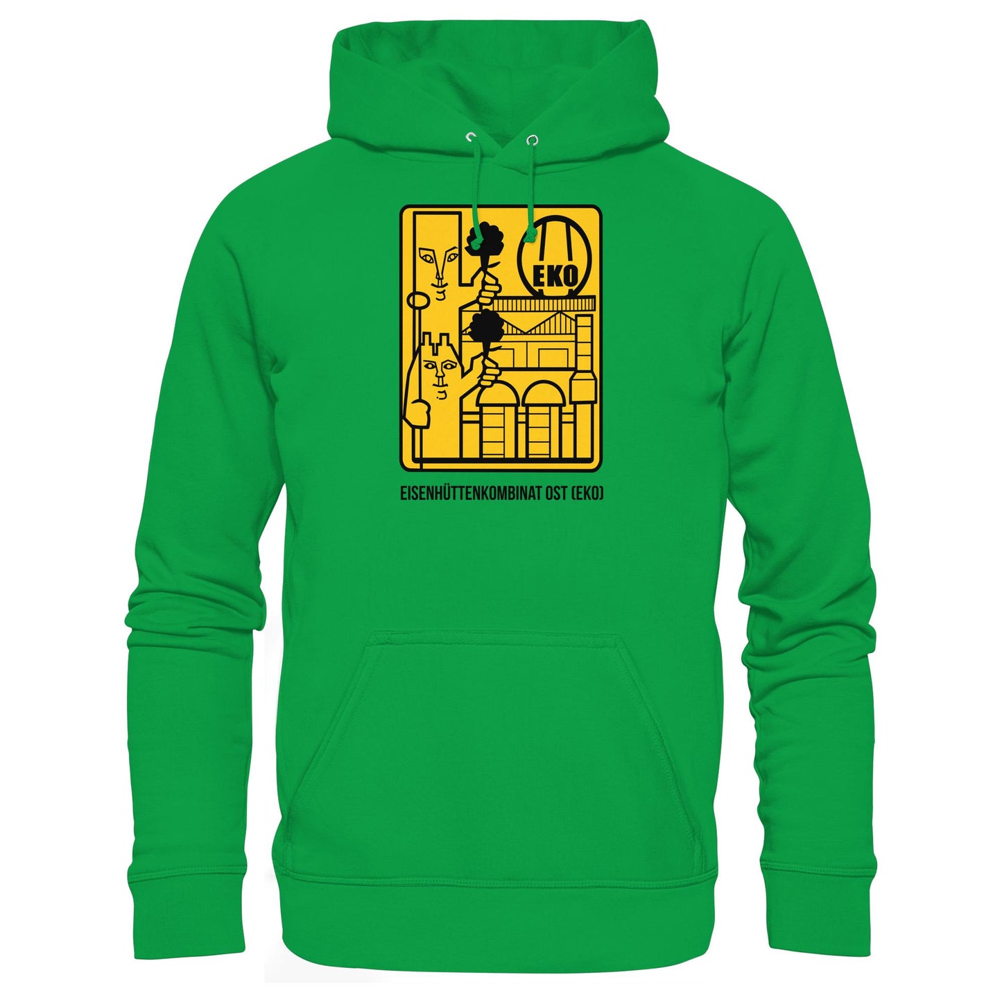 DDR Ostalgie Kapuze / Hoodie Unisex • EISENHÜTTENKOMBINAT OST (EKO)