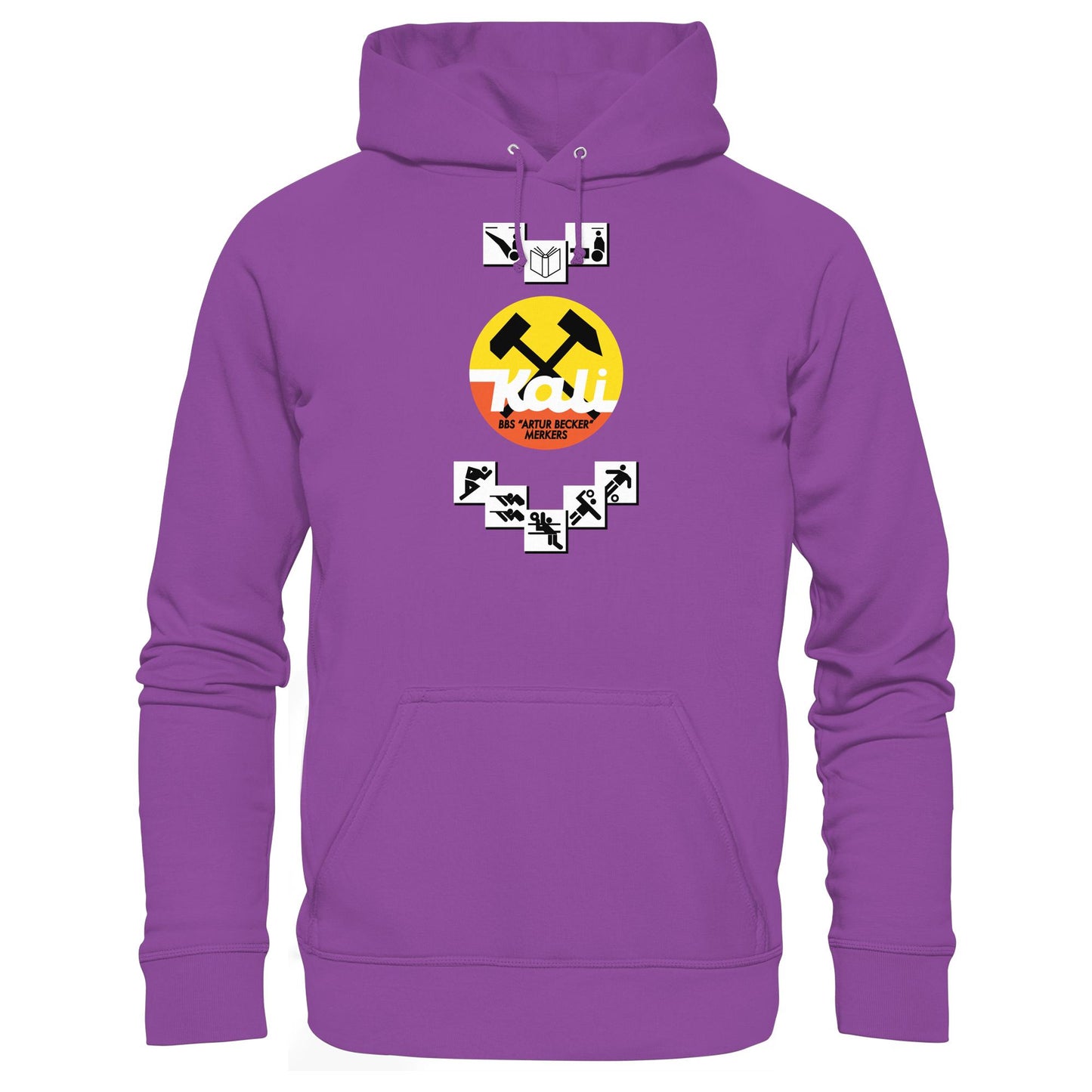 DDR Ostalgie Kapuze / Hoodie Unisex • BBS KALI ARTUR BECKER - MERKERS