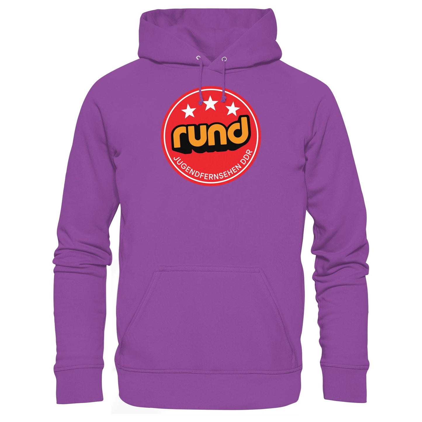 DDR Ostalgie Kapuze / Hoodie Unisex • RUND - JUGENDFERNSEHEN DDR