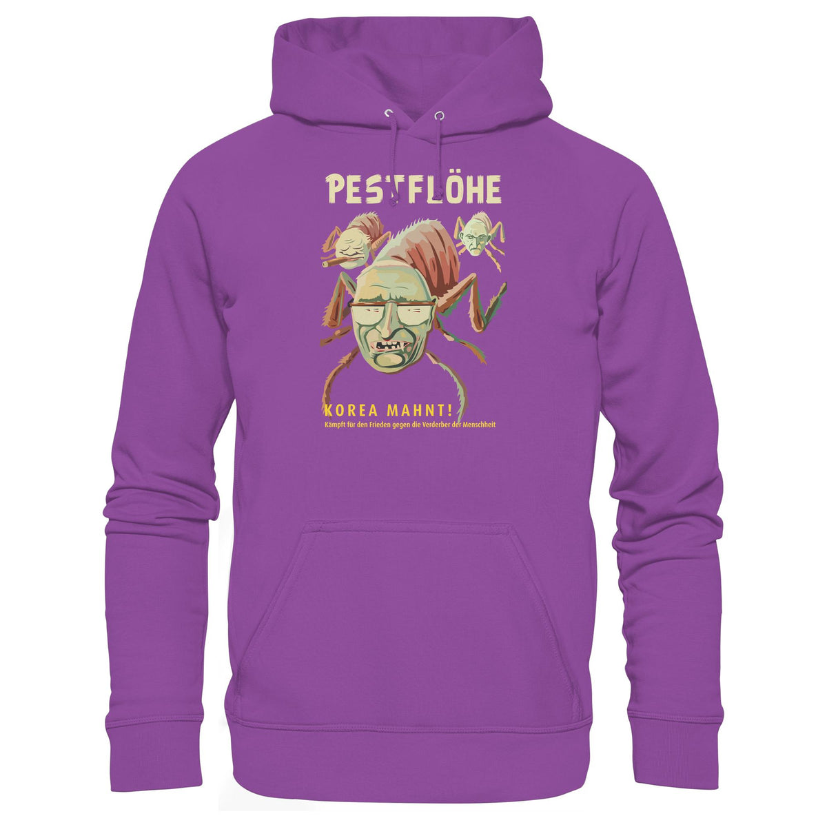 NATO-PESTFLÖHE - KOREA WARNT • DDR Ostalgie Kapuze / Hoodie Unisex
