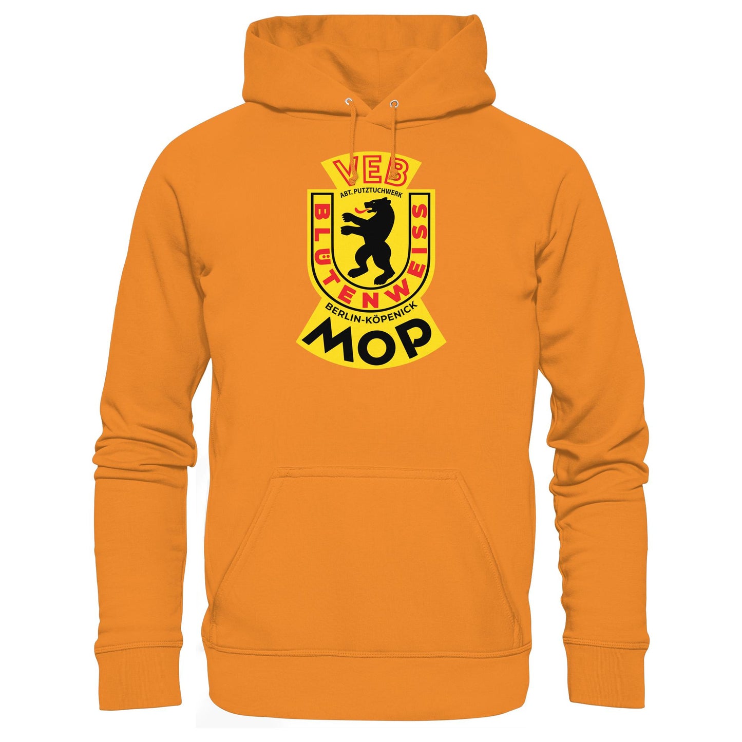 DDR Ostalgie Kapuze / Hoodie Unisex • VEB PUTZTUCHWERK BERLIN-KÖPENICK