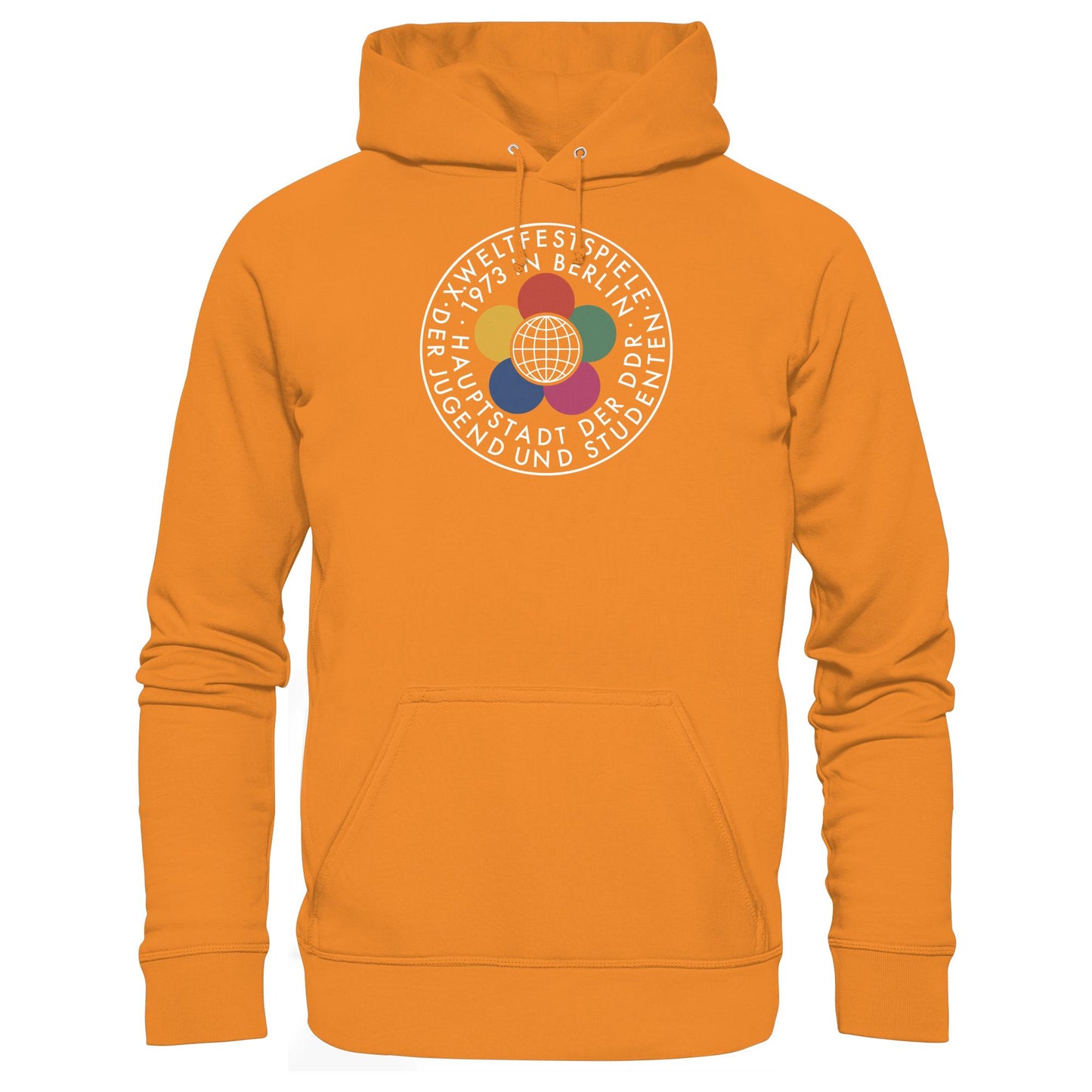 DDR Ostalgie Kapuze / Hoodie Unisex • WELTFESTSPIELE 1973 - dunkel