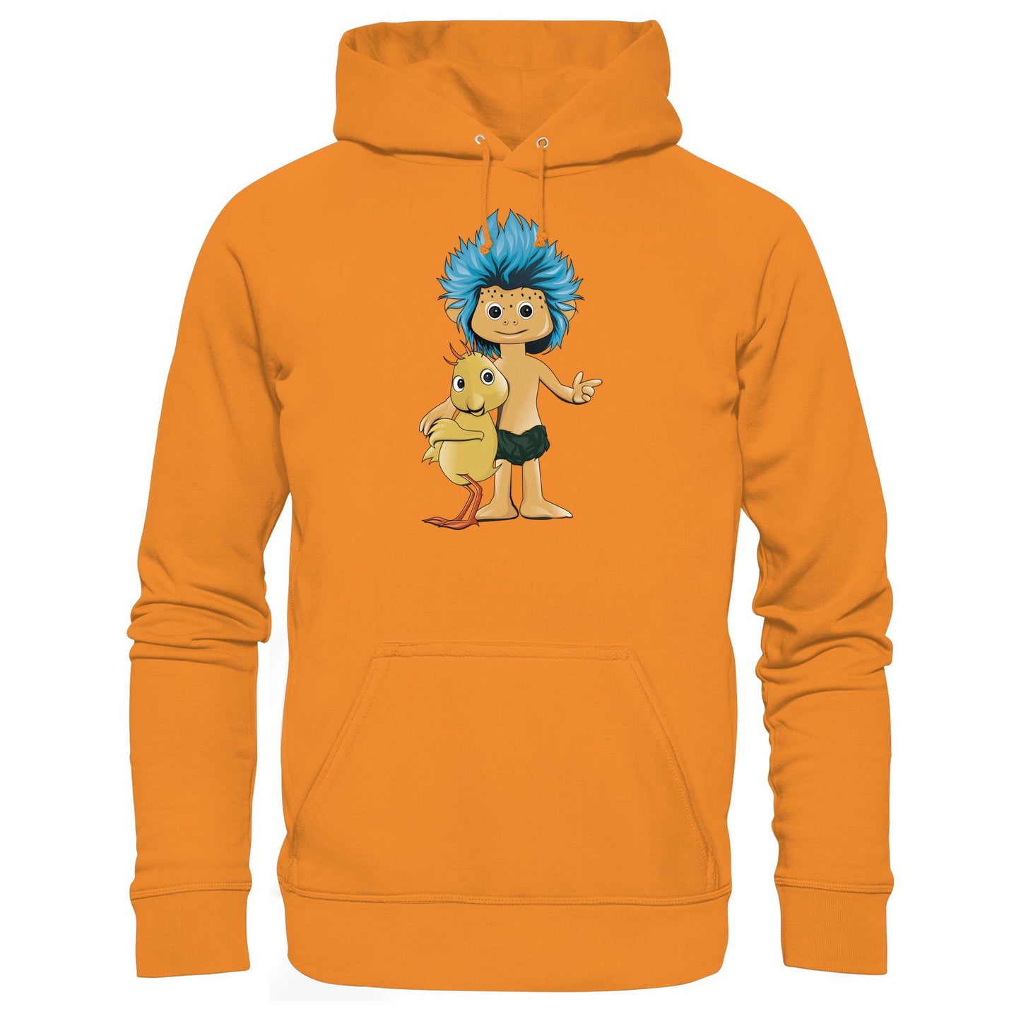 DDR Ostalgie Kapuze / Hoodie Unisex • UNSER SANDMÄNNCHEN - PLUMPS & KÜKEN