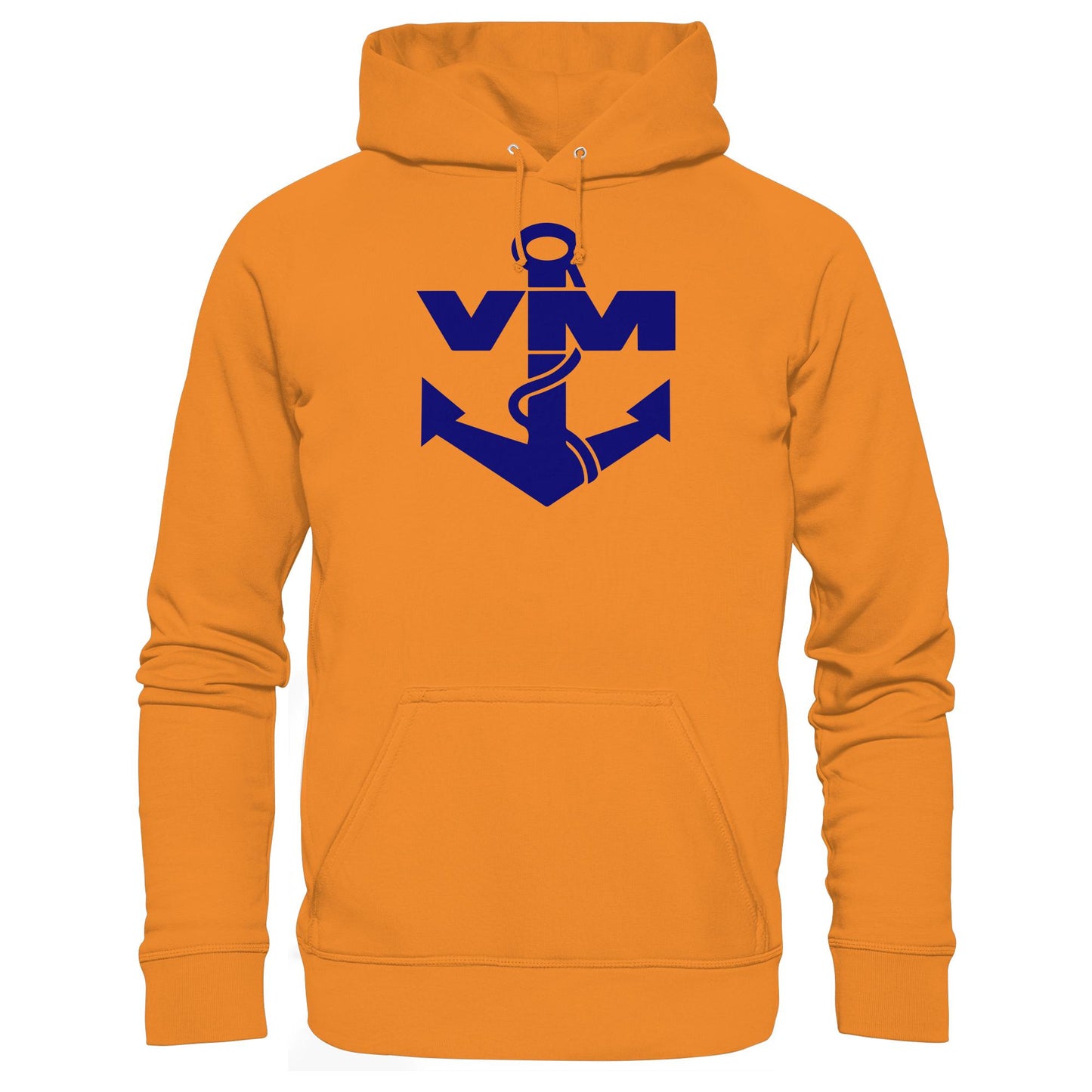 DDR Ostalgie Kapuze / Hoodie Unisex • NVA EMBLEM - VOLKSMARINE SEESTREITKRÄFTE - BRUST