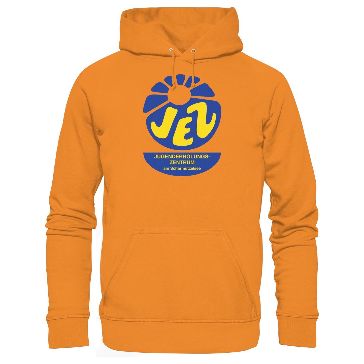 DDR Ostalgie Kapuze / Hoodie Unisex • JEZ - JUGENDERHOLUNGSZENTRUM SCHARMÜTZELSEE