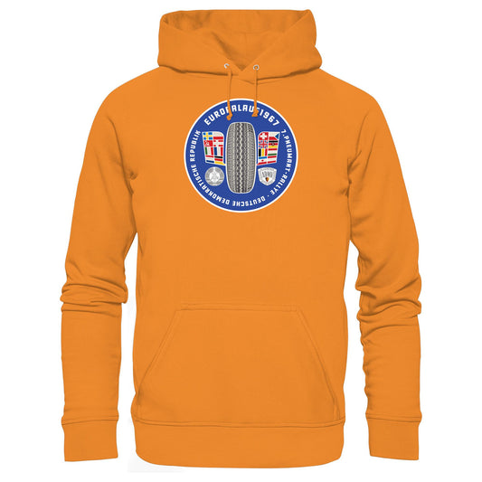 DDR Ostalgie Kapuze / Hoodie Unisex • PNEUMANT RALLYE, EUROPALAUF 1967