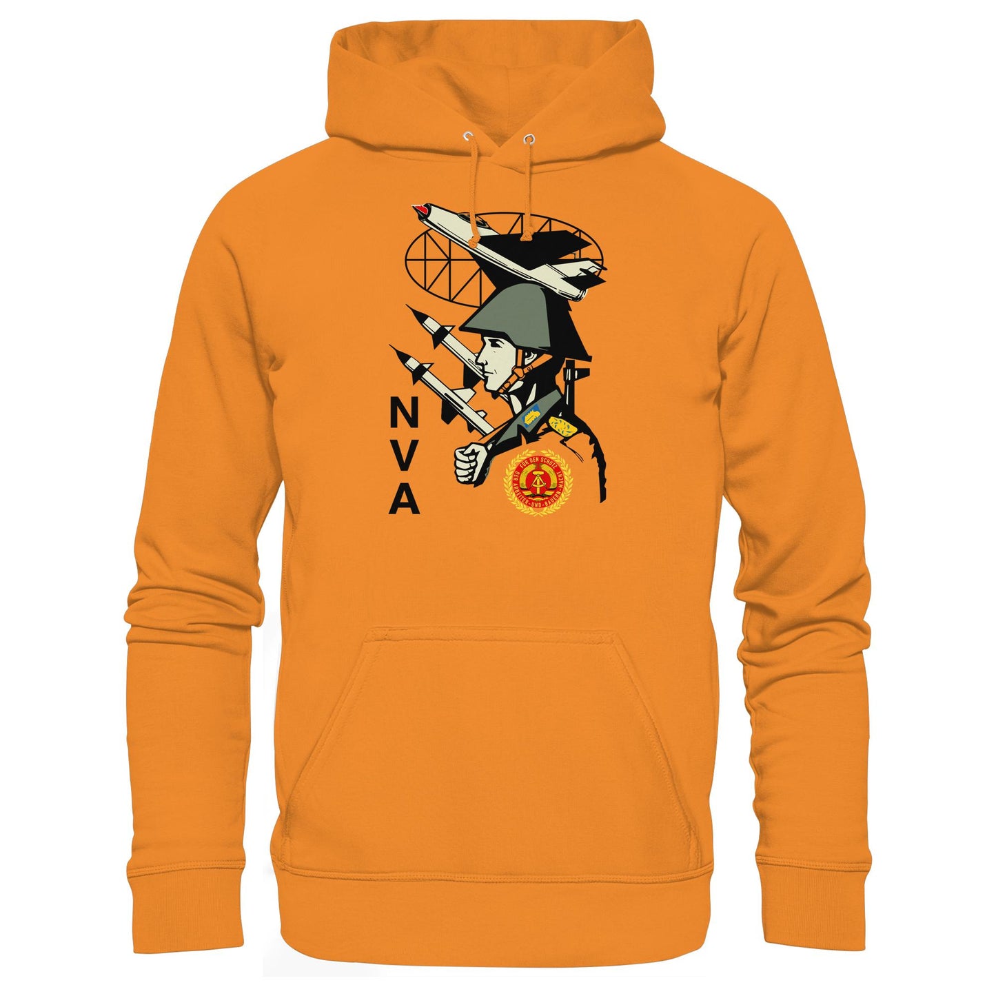 DDR Ostalgie Kapuze / Hoodie Unisex • NVA - WERBEPLAKAT (ORIGINAL)