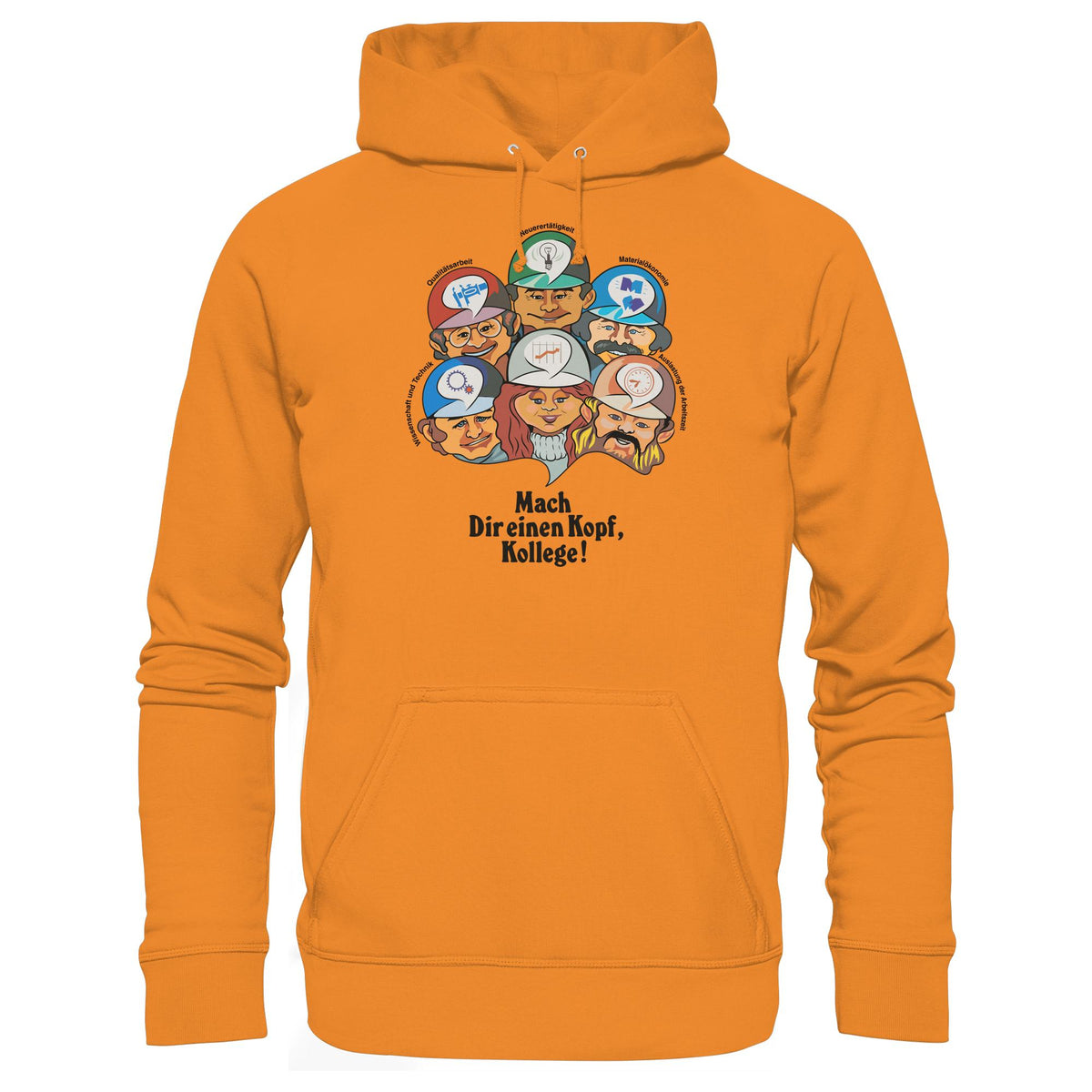 MACH DIR EINEN KOPF, KOLLEGE • DDR Ostalgie Kapuze / Hoodie Unisex