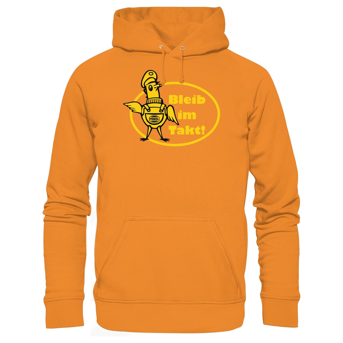 DDR Ostalgie Kapuze / Hoodie Unisex • MINOL - BLEIB IM TAKT