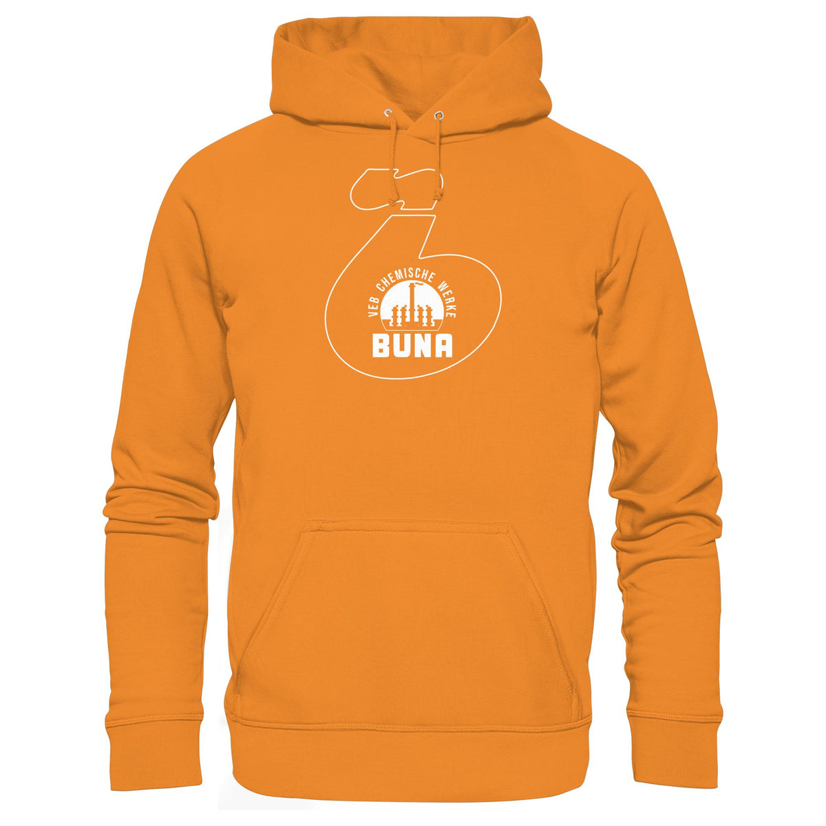 DDR Ostalgie Kapuze / Hoodie Unisex • CHEMISCHE WERKE BUNA