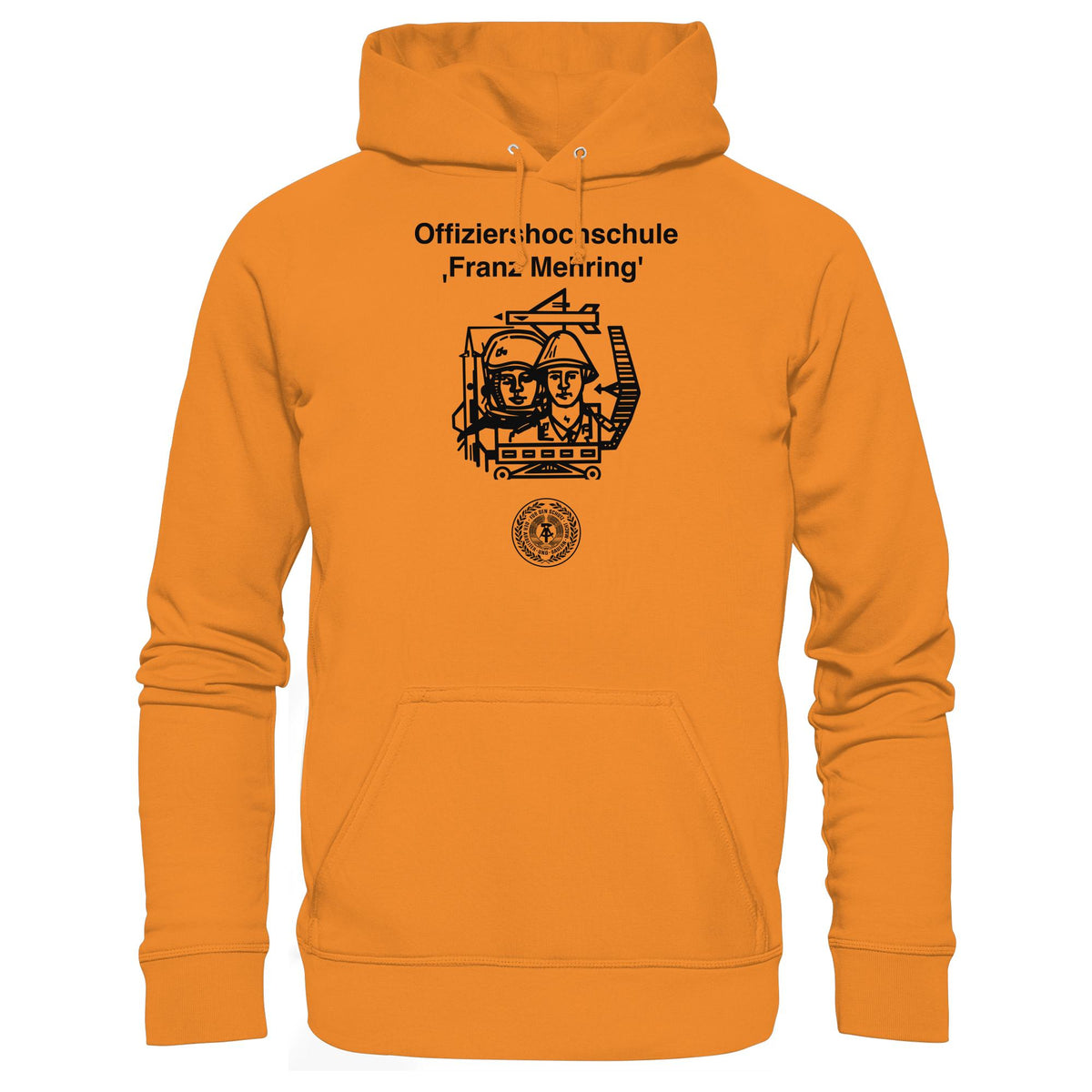 NVA - OFFIZIERSHOCHSCHULE FRANZ MEHRING • DDR Ostalgie Kapuze / Hoodie Unisex