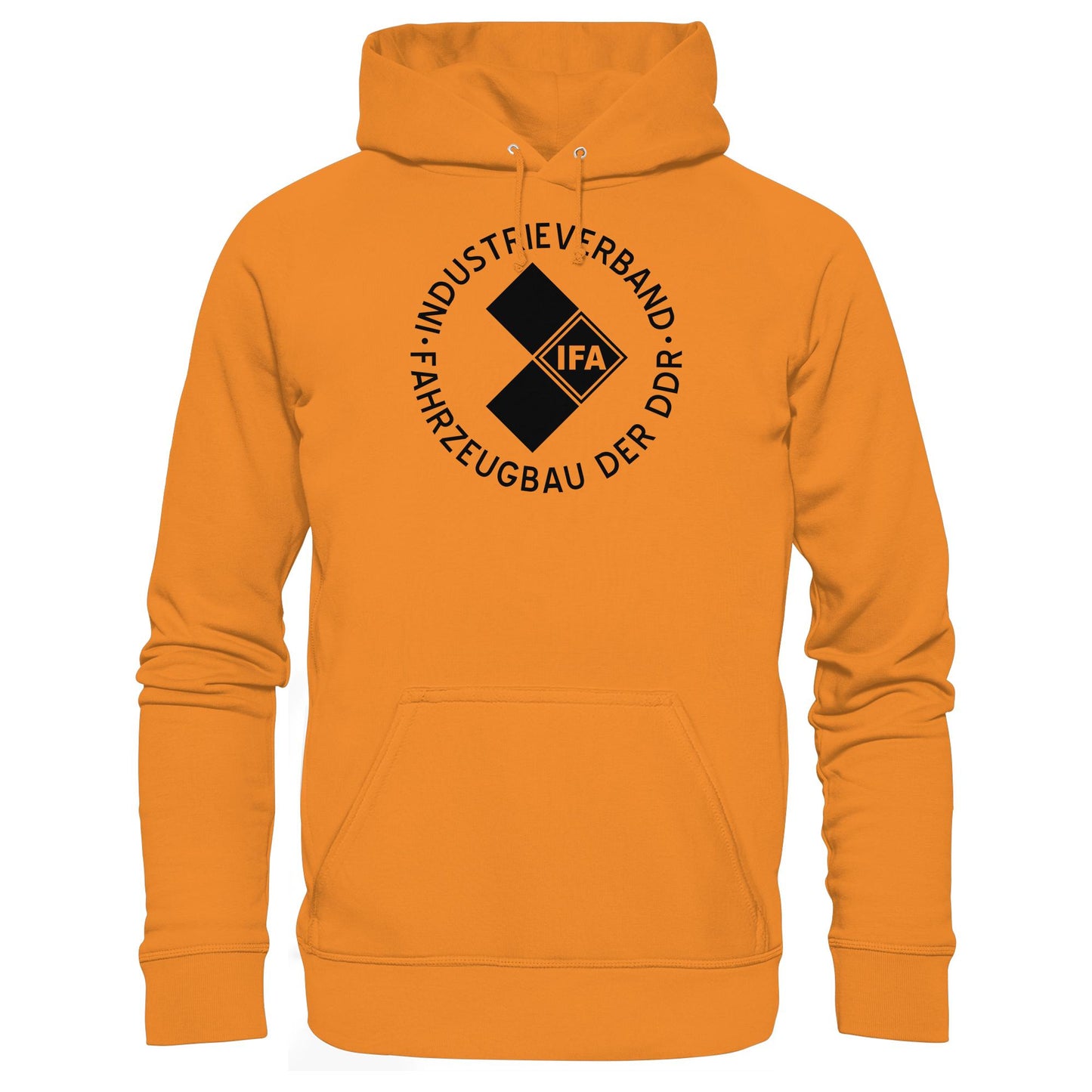 DDR Ostalgie Kapuze / Hoodie Unisex • IFA INDUSTRIEVERBAND FAHRZEUGBAU ( LOGO 1970er) - hell