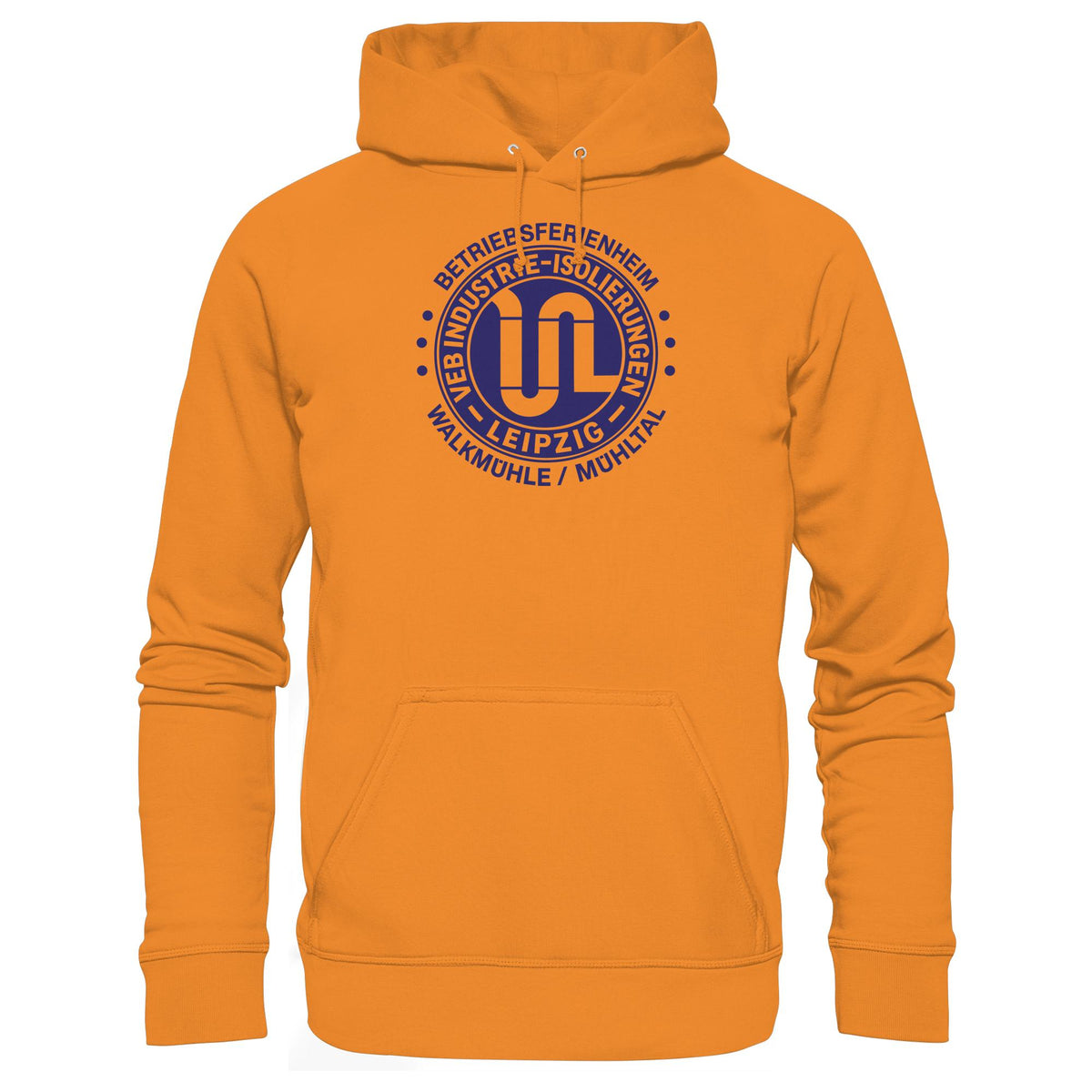 DDR Ostalgie Kapuze / Hoodie Unisex • VEB INDUSTRIE-ISOLIERUNGEN - BETRIEBSFERIENHEIM WALKMÜHLE