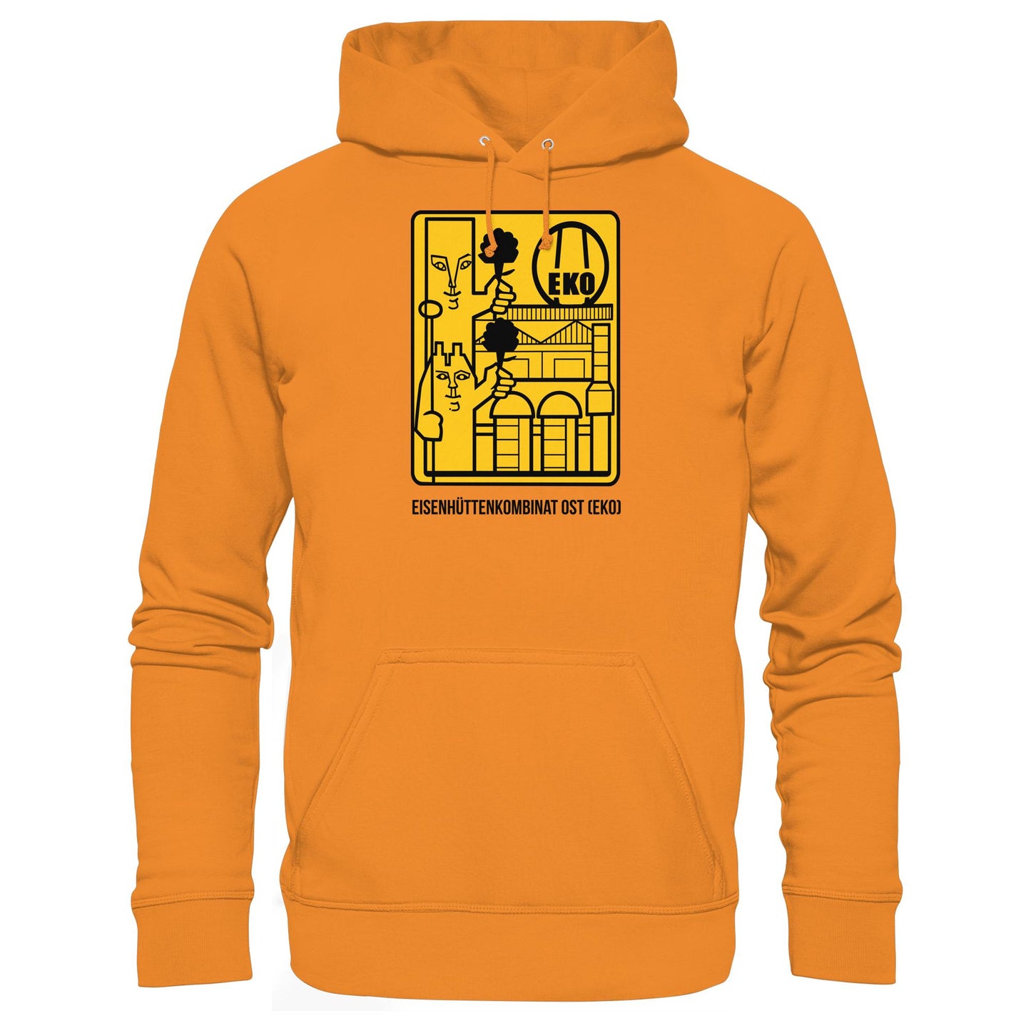 DDR Ostalgie Kapuze / Hoodie Unisex • EISENHÜTTENKOMBINAT OST (EKO)